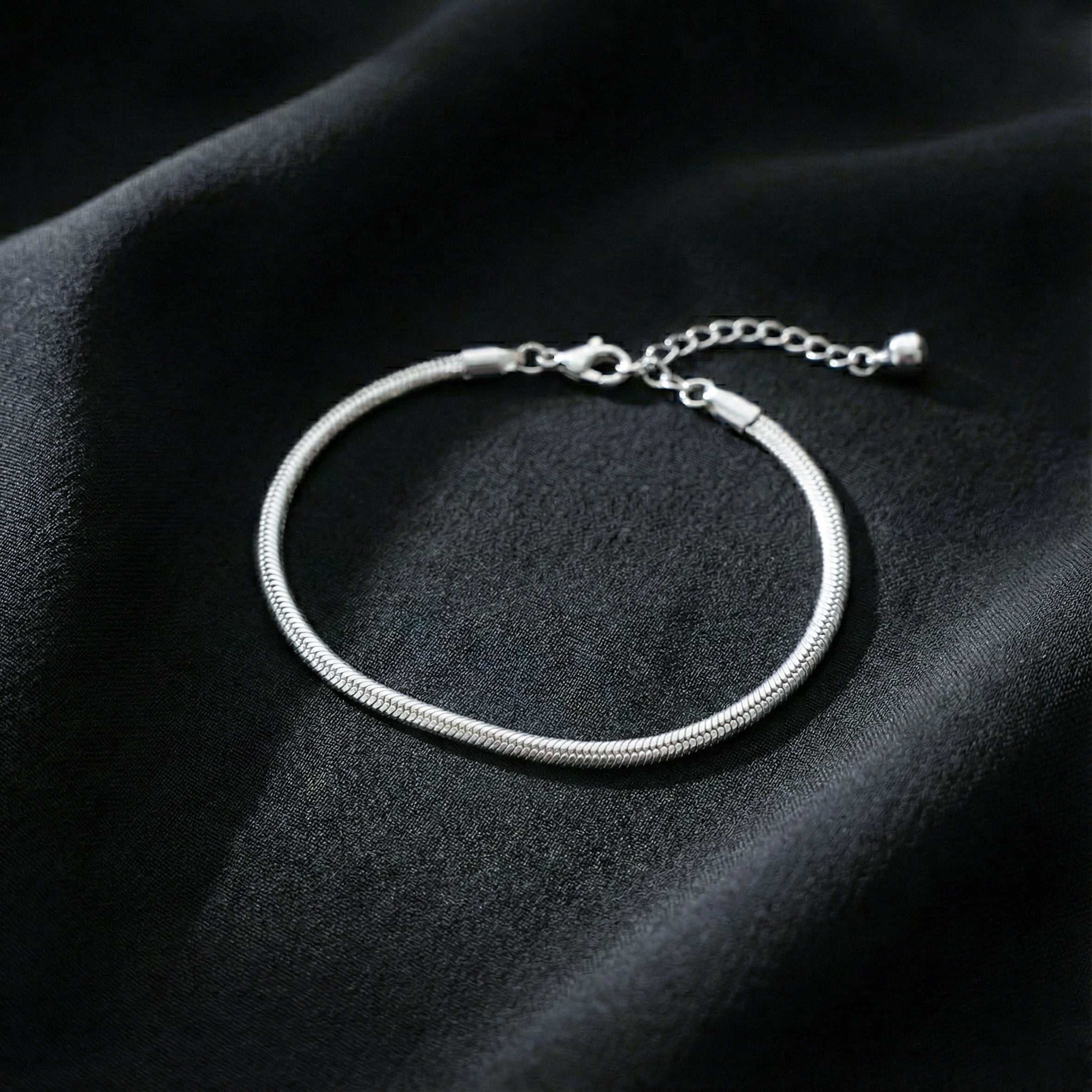 Silver Serpent Link Payal GWA -33