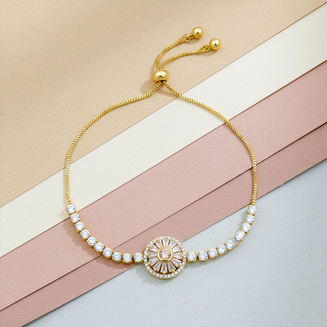 Radiance Bracelet for women in Gold - Finora Jewels
