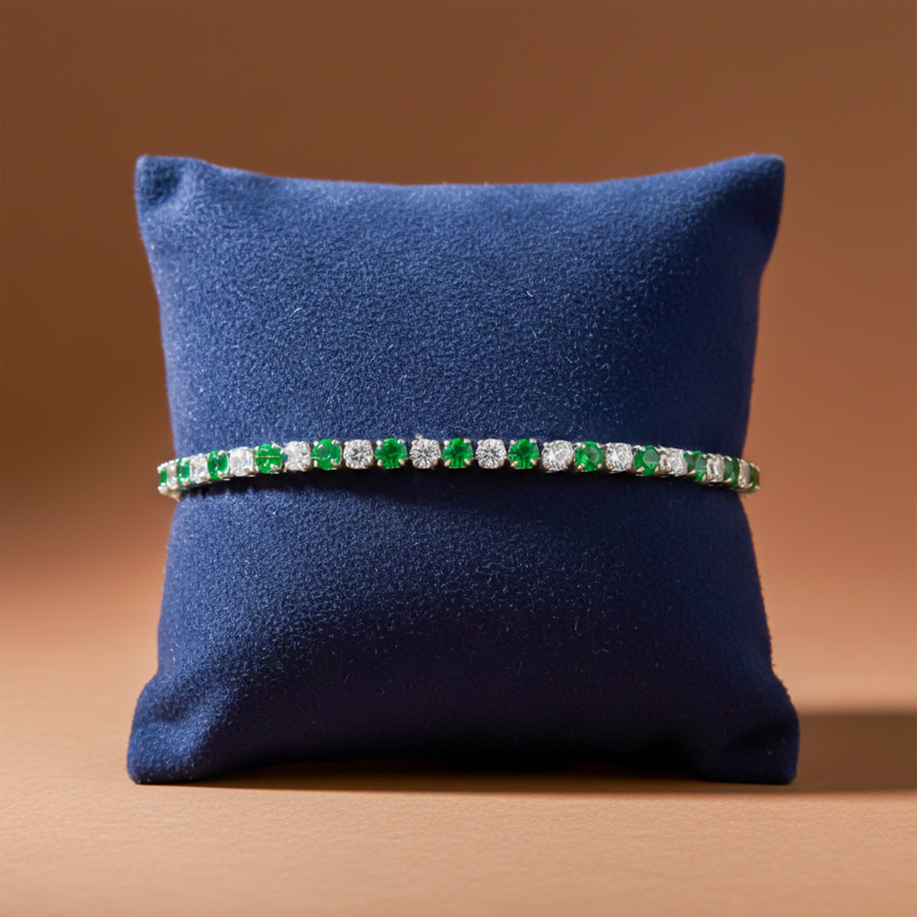 Verde & Zirconia Stone Line Kangan GWB -70