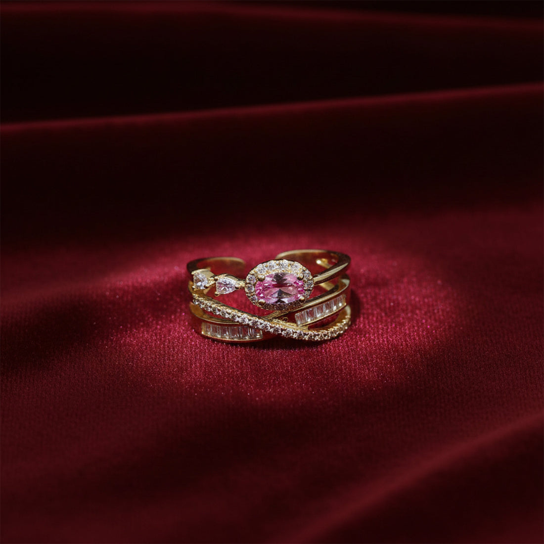 Regal Blush Encircled Wrap Band GWR -46