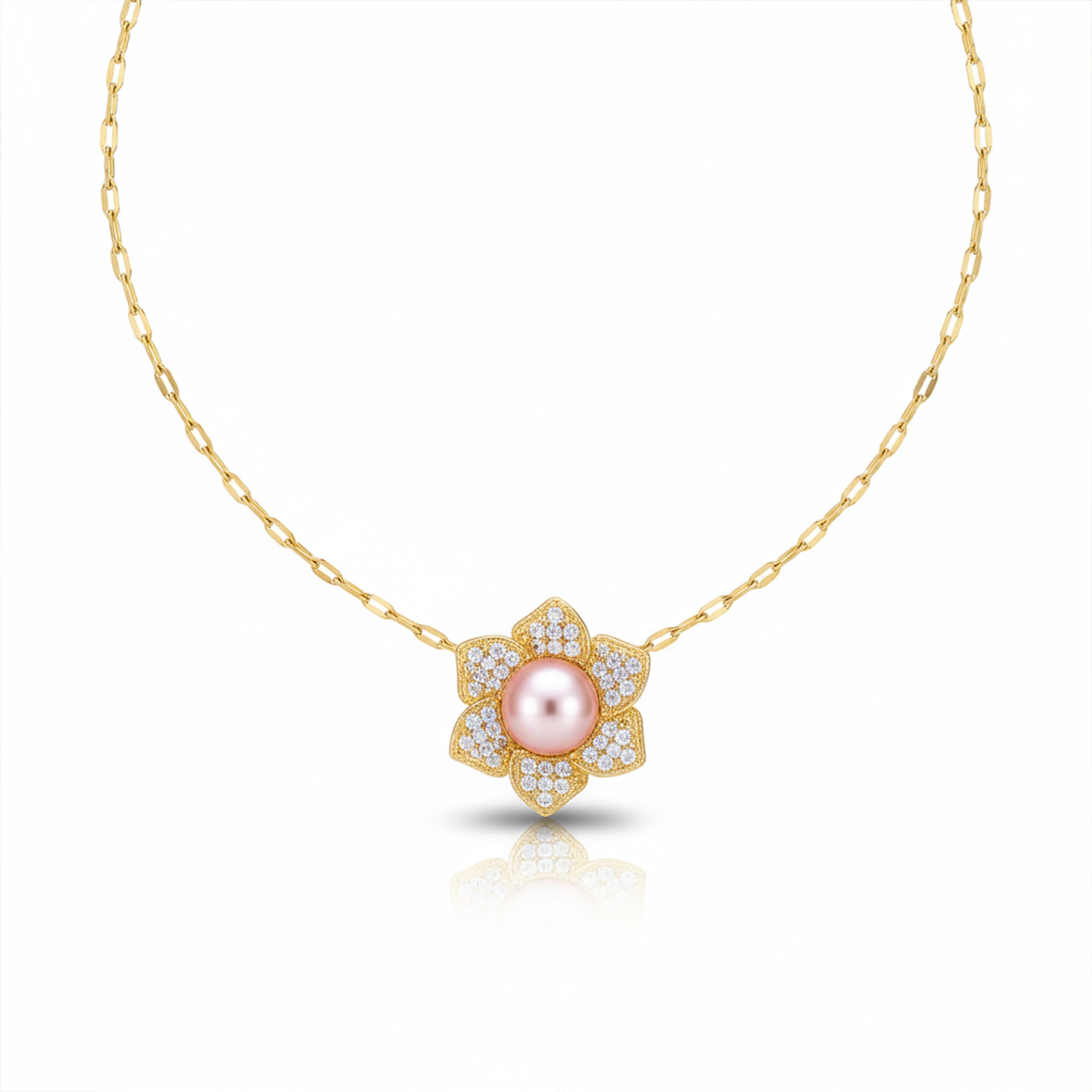 Blossom Necklace for women in Gold - Finora Jewels