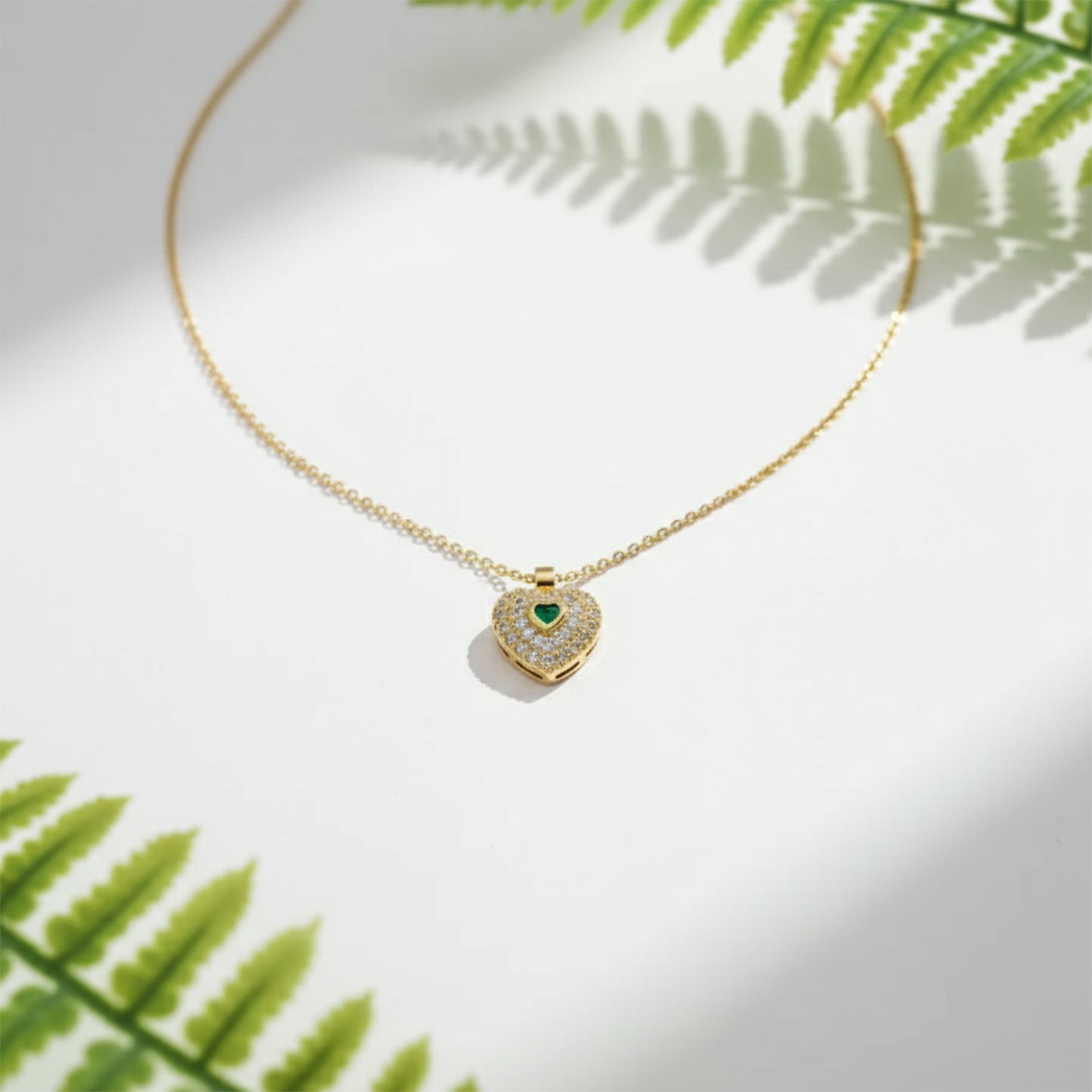 Regal Verde Love Pavé Women Neckless GWN -121