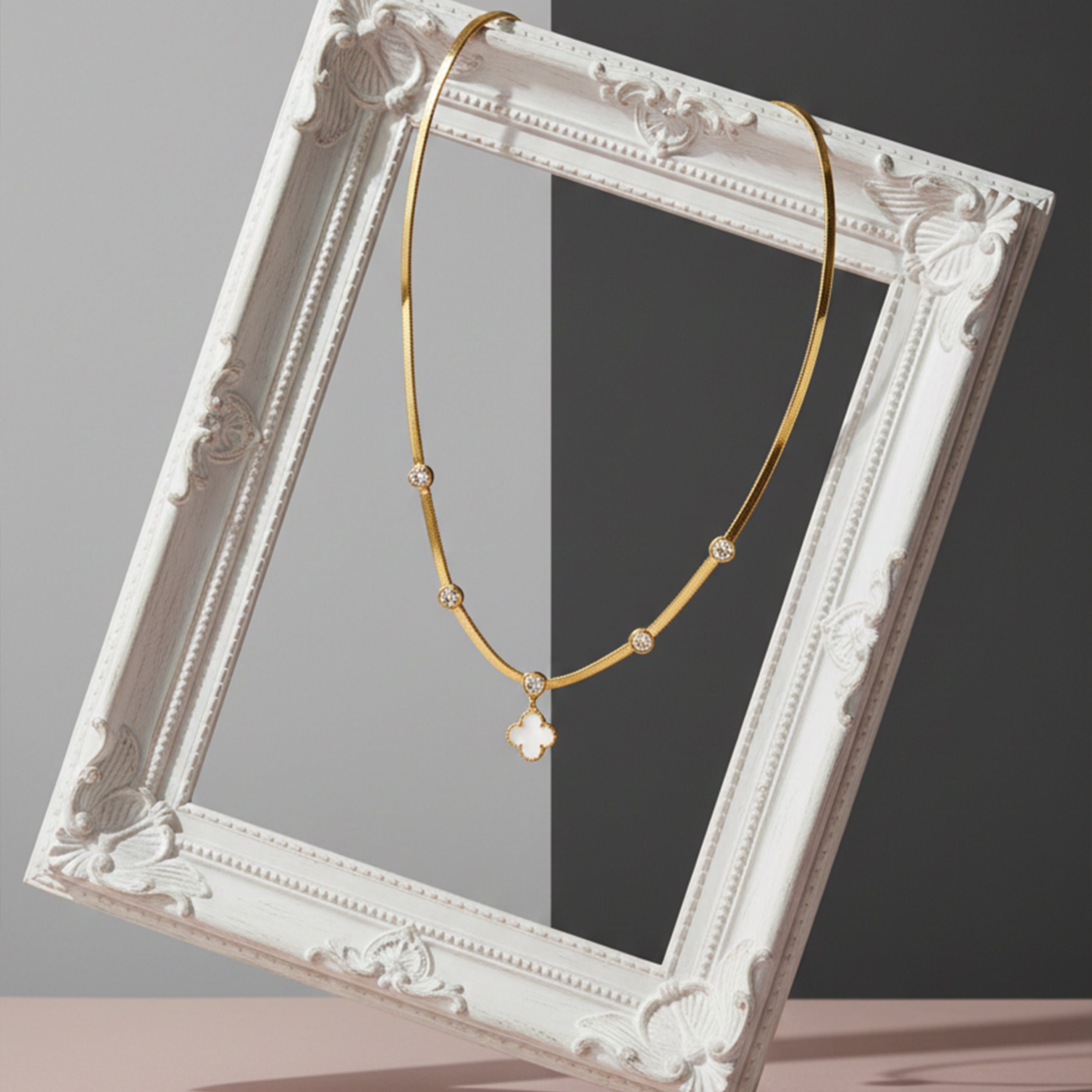 Ira Quatrefoil Link Set GWN -2