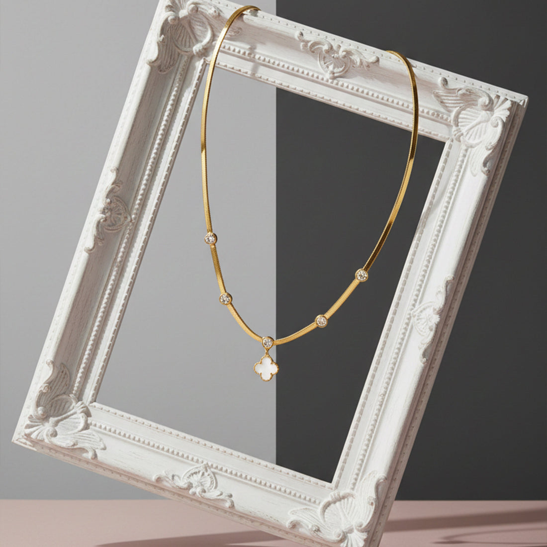 Ira Quatrefoil Link Set GWN -2