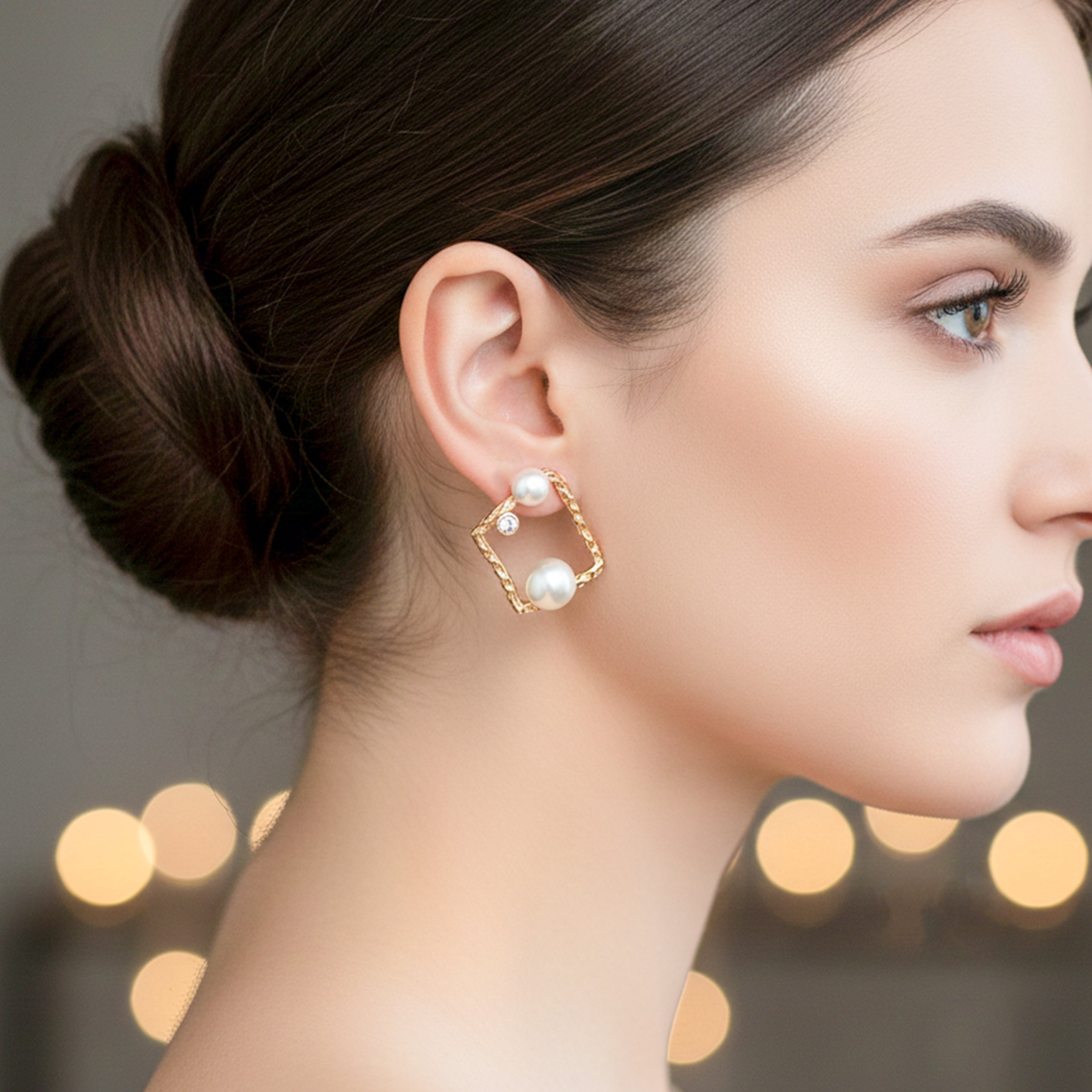 Chandini Moti Earring GWE -40