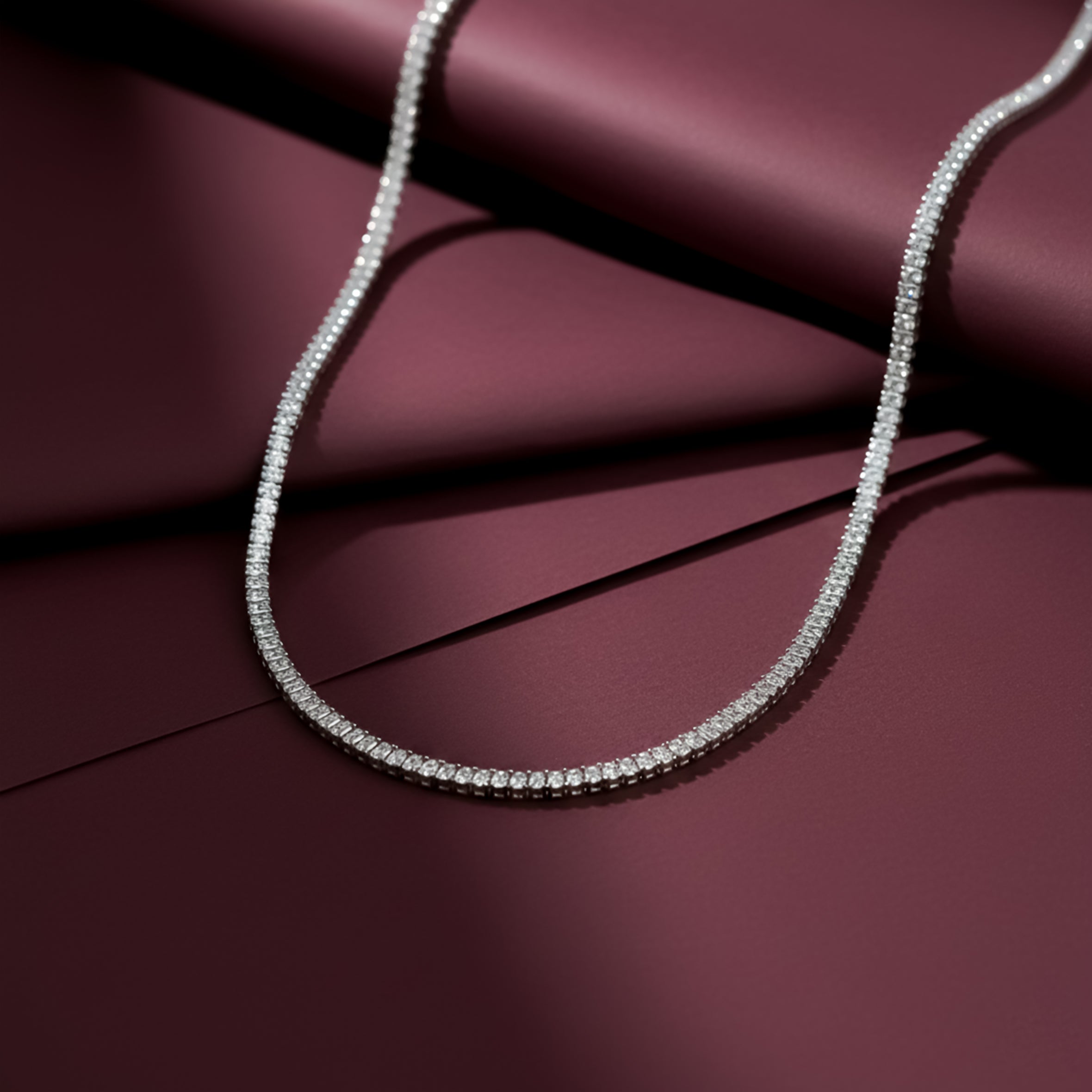 Zirconia Stone-Cut Women Neckless GWN -67