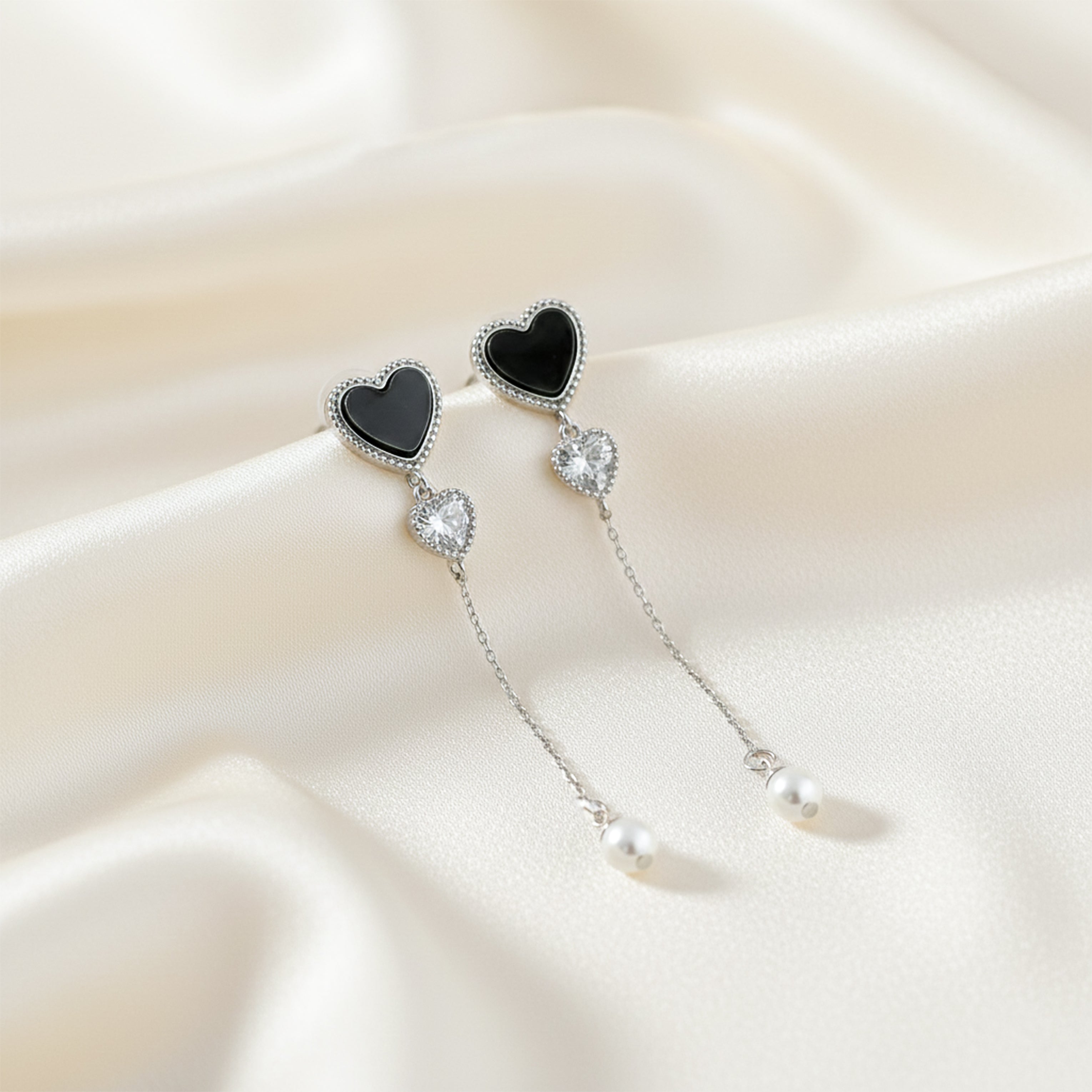 Love Moti Dangle Ear Studs GWE -85