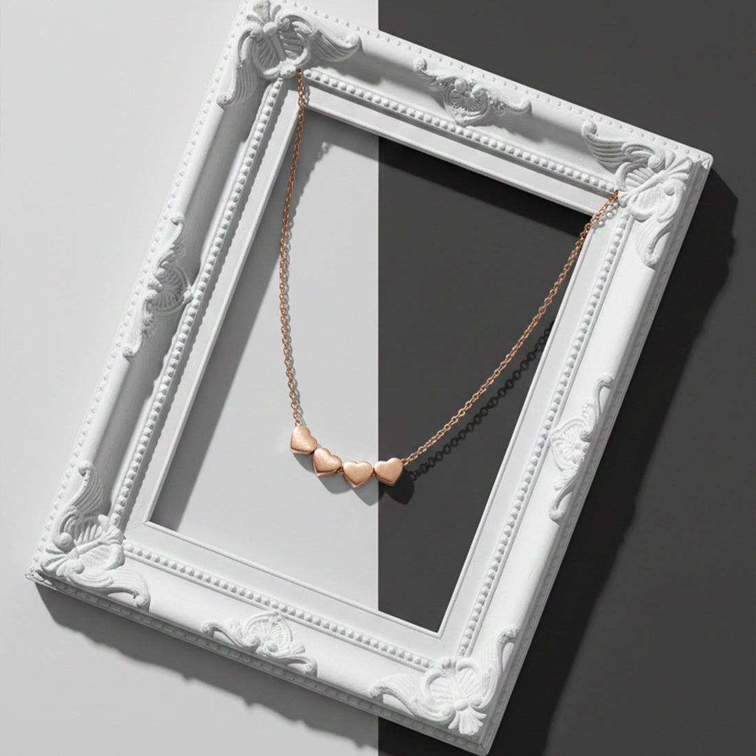 Bharati Rosette Gold Link Set GWN -28