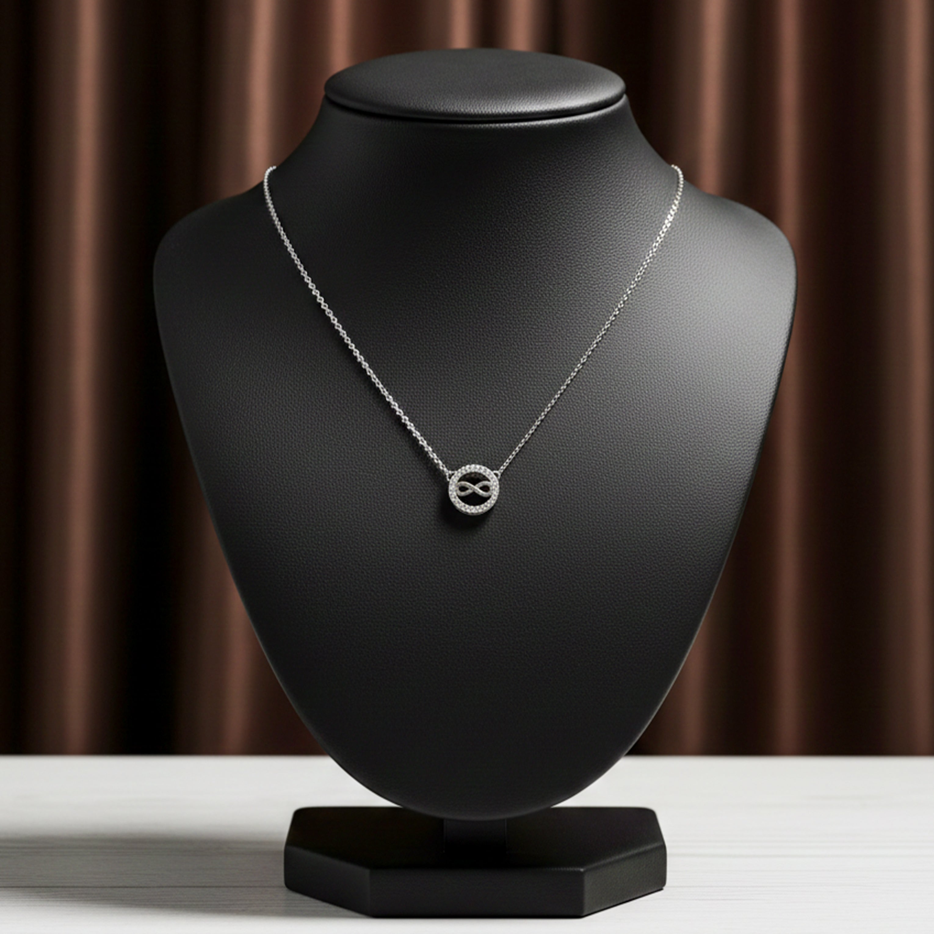 Encircled Locket Link Set GWN -49