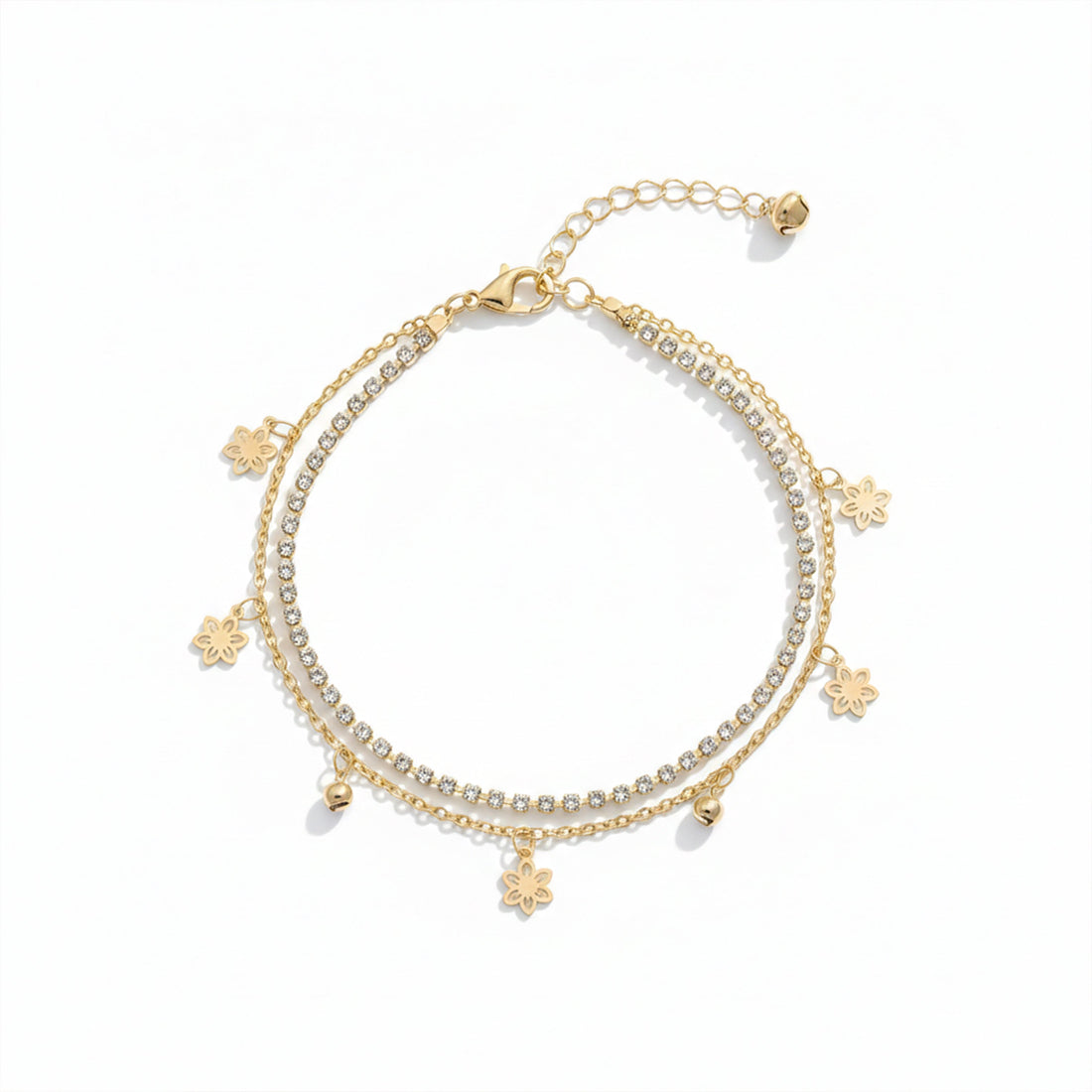 Cubic Zirconia Duo Tier Payal GWA -39