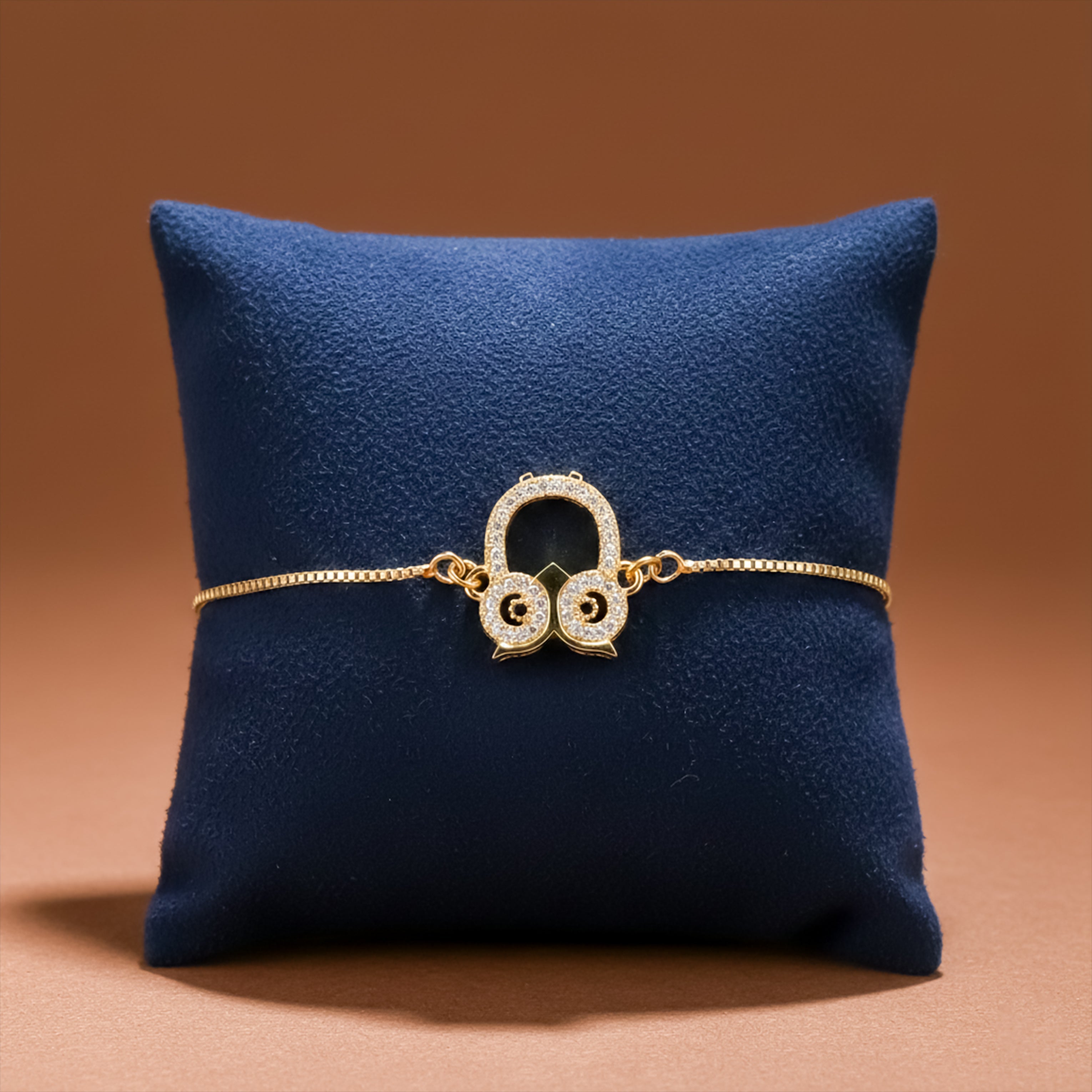 Women Bracelet CZ Owl Gold jewellery - Finora Jewels