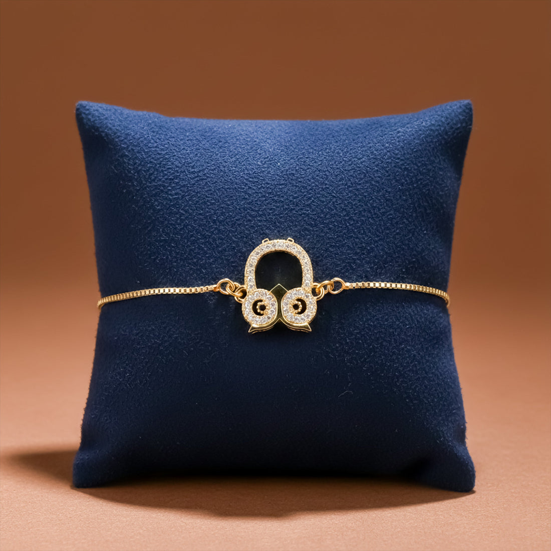 Women Bracelet CZ Owl Gold jewellery - Finora Jewels