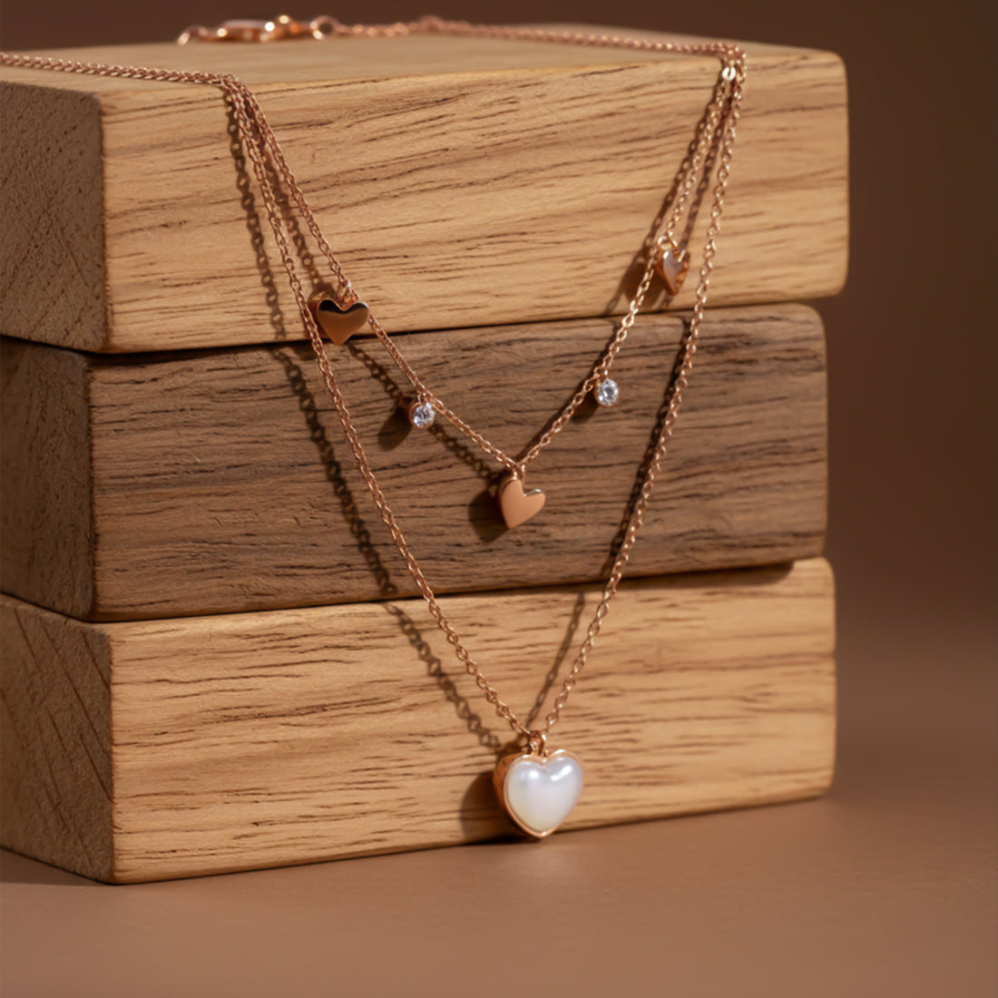Hearts in Harmony Twin Tier Link Set GWN -23