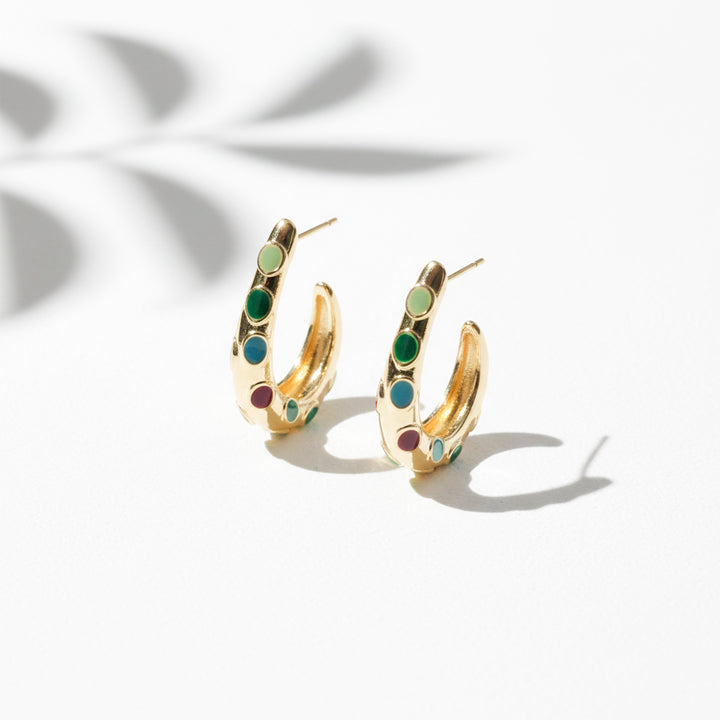 Elegance Hoops Earring