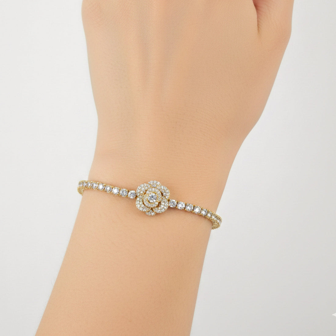 Gold Bloom Line Kangan GWB -79
