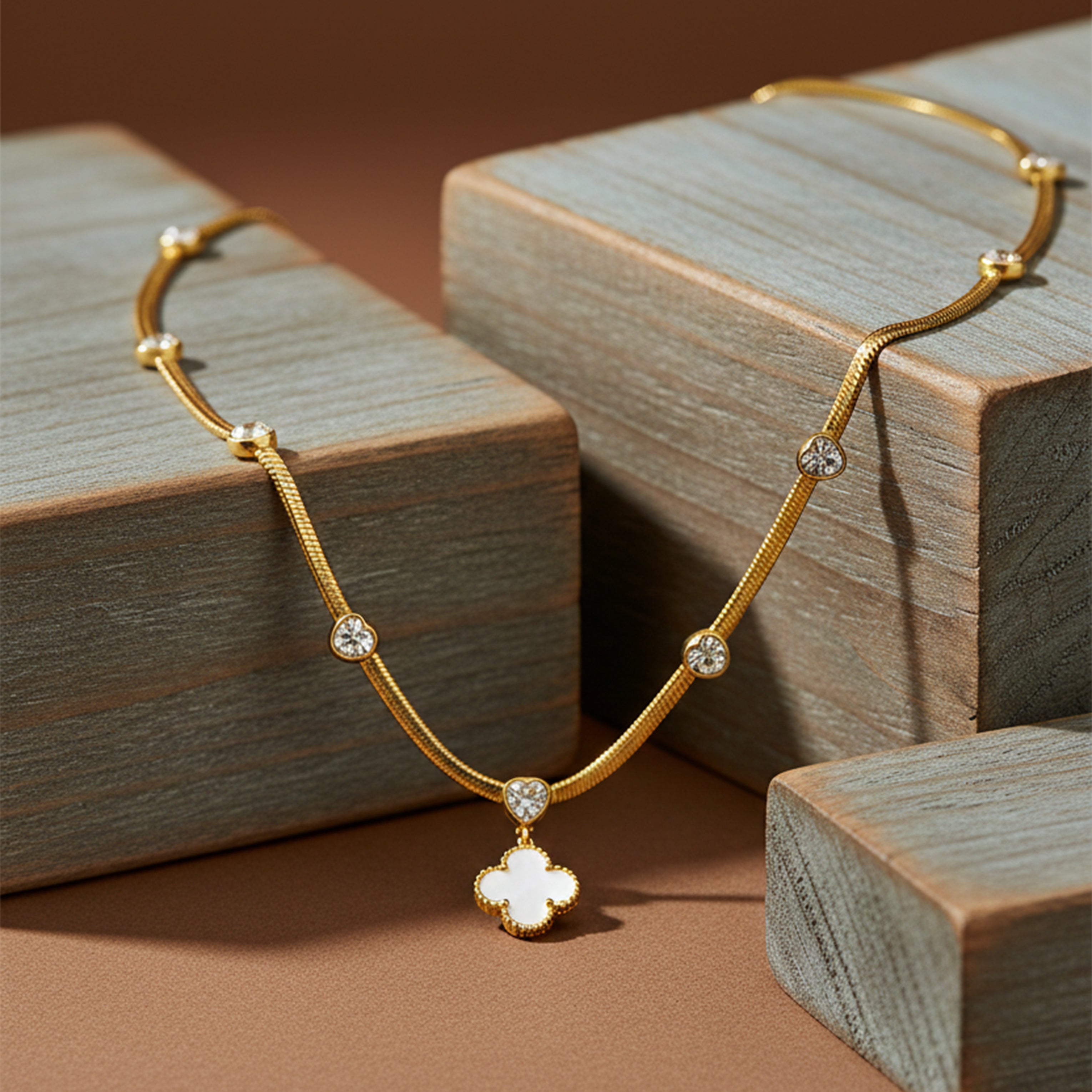 Ira Quatrefoil Link Set GWN -2