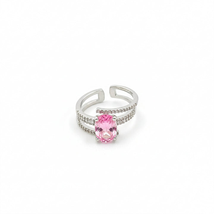 Silver Blush Solo-Stone Band GWR -54