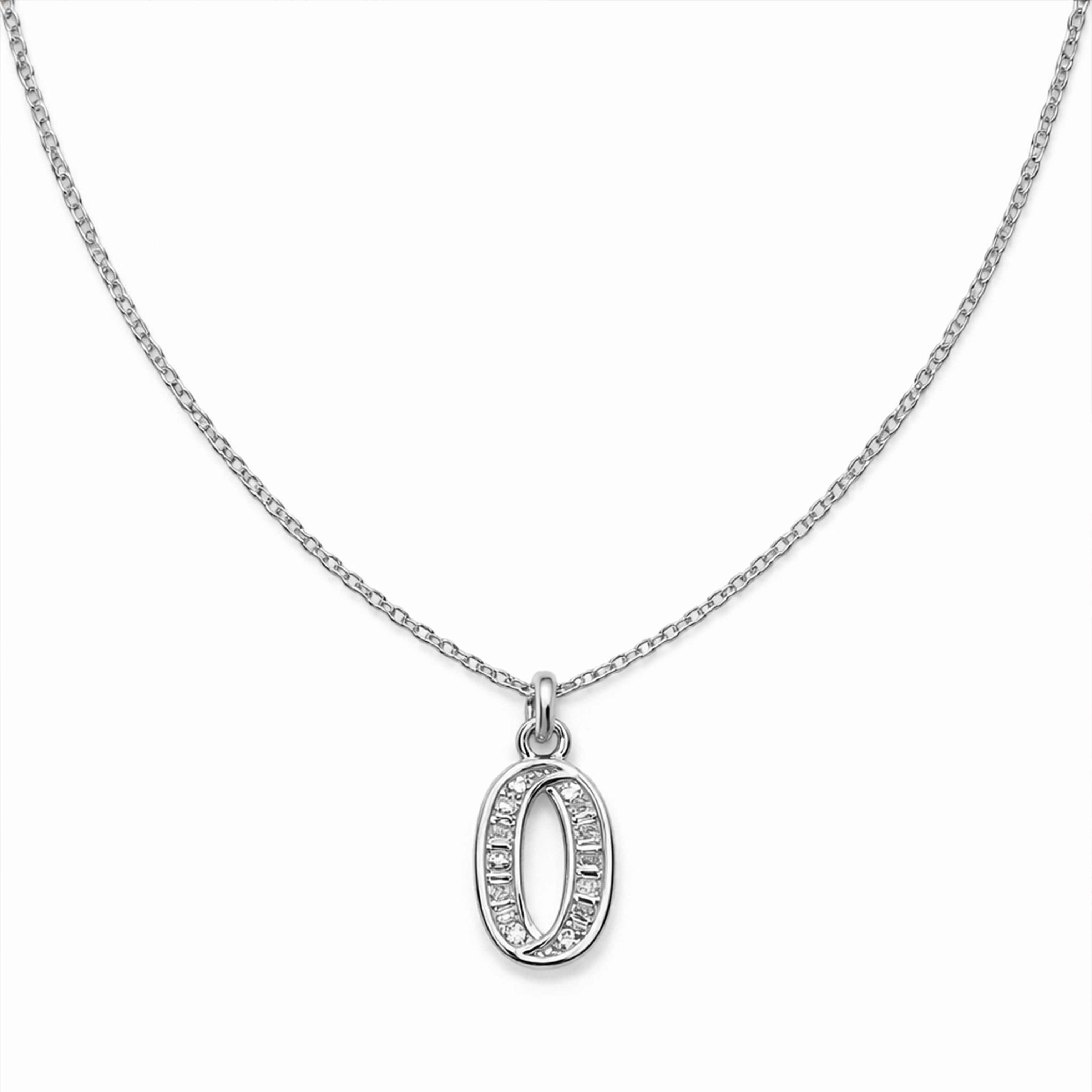 Oval Elegance Necklace for women in Silver - Finora Jewels