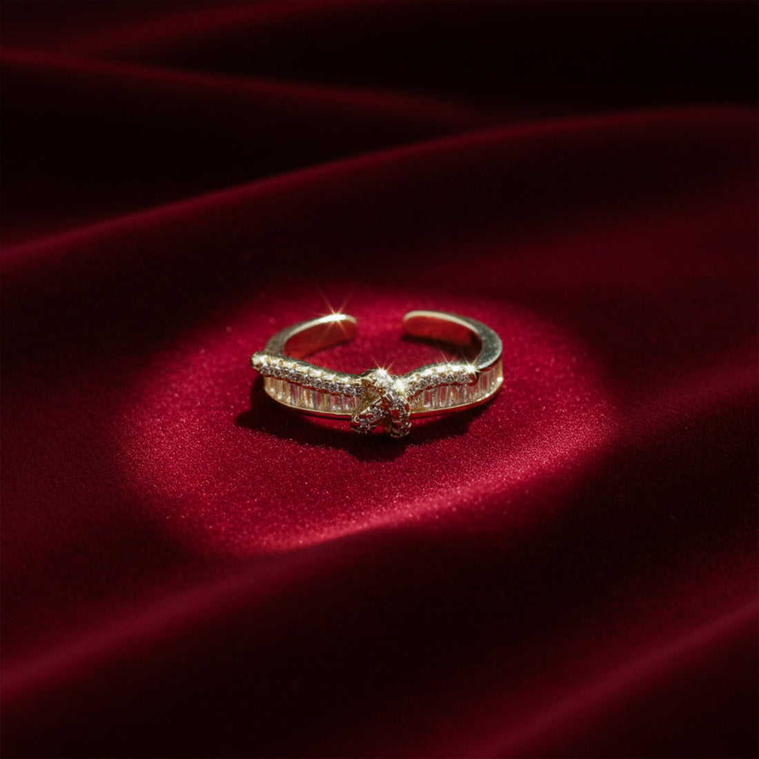 Gold-Toned Eternal Spark Band GWR -49