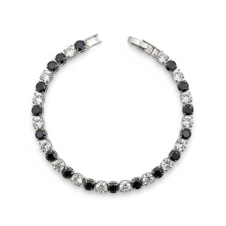 Black & Ivory Cubic Zirconia Kangan GWB -57