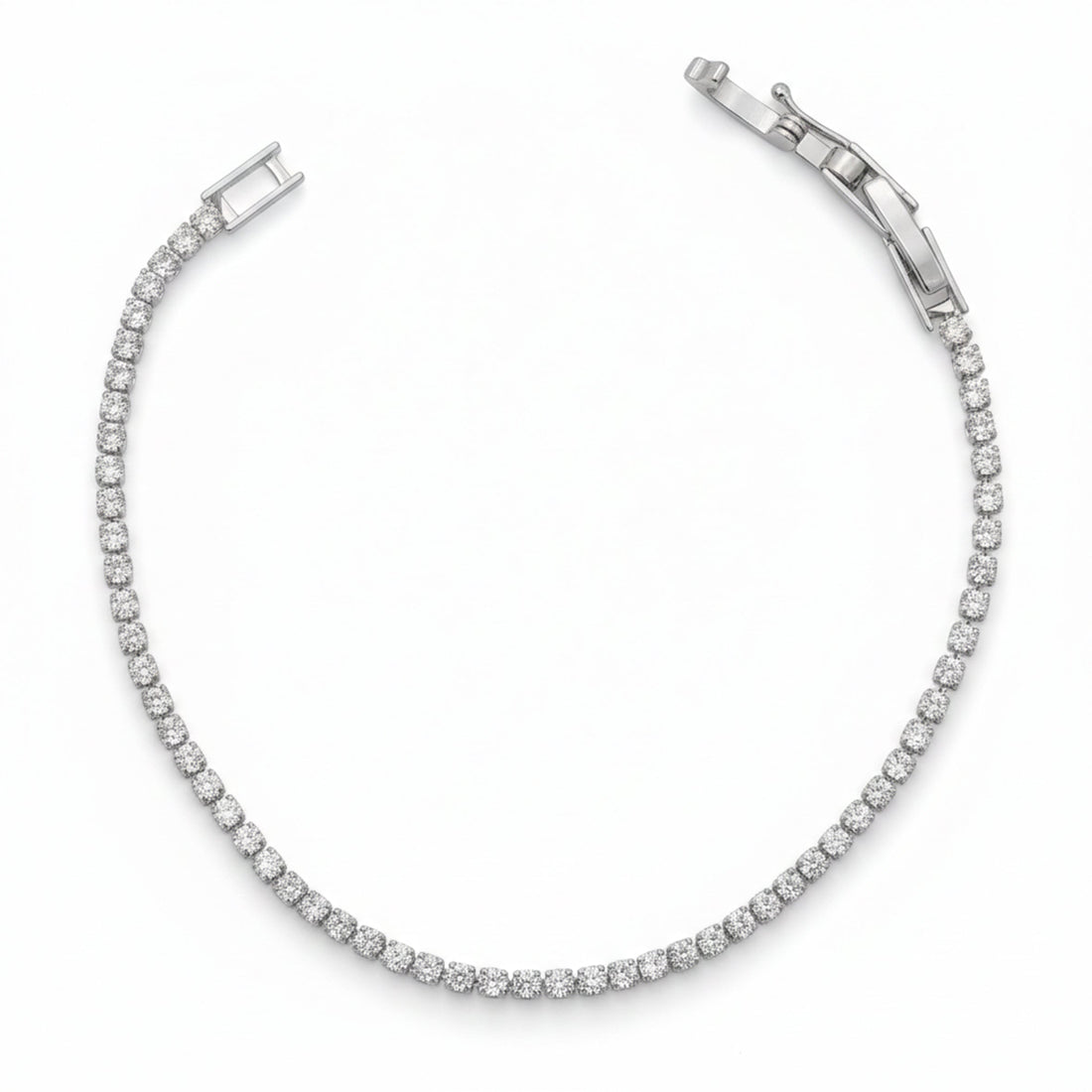 Ishq Silver Solo-Stone Braclate GWB -30