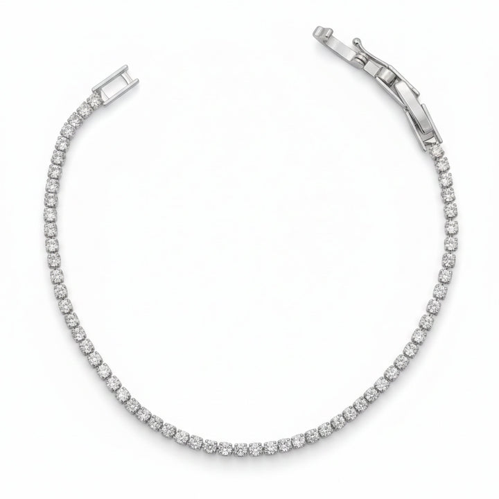 Ishq Silver Solo-Stone Braclate GWB -30