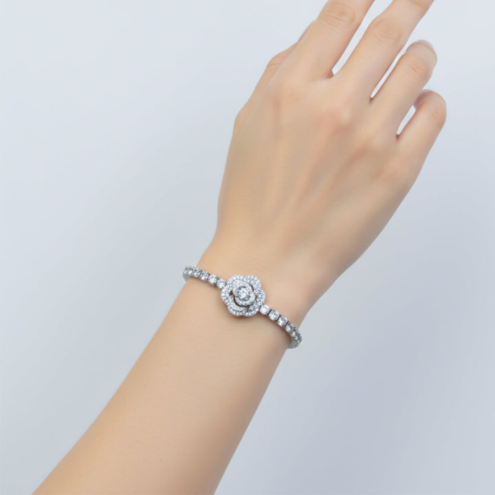 Timeless Bloom Zirconia Stone Line Kangan GWB -64