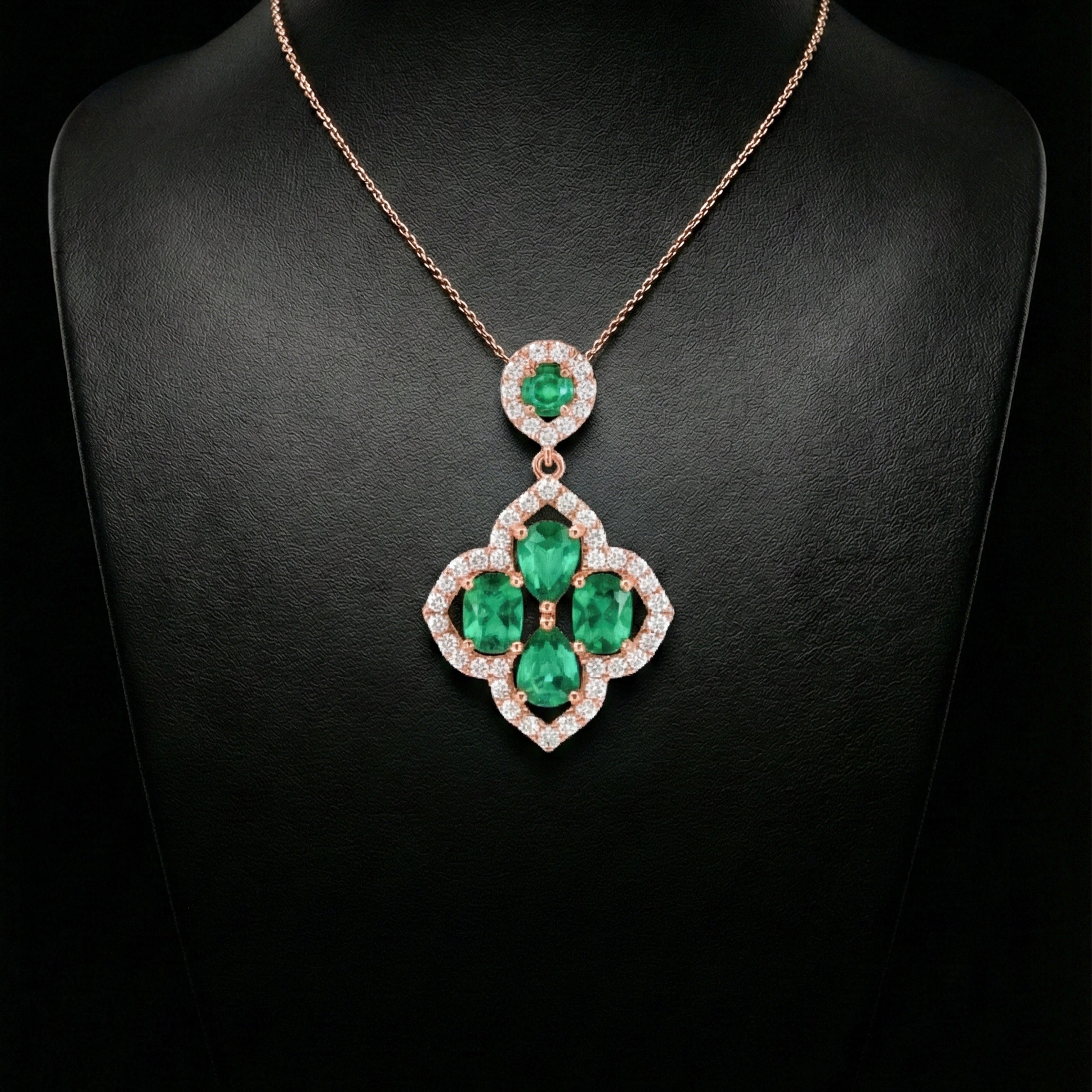 Suhasini Verde Envy Neckless GWN -25