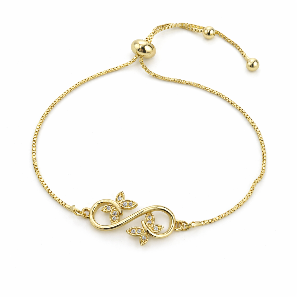Initial Bracelet for women in Gold - Finora Jewels
