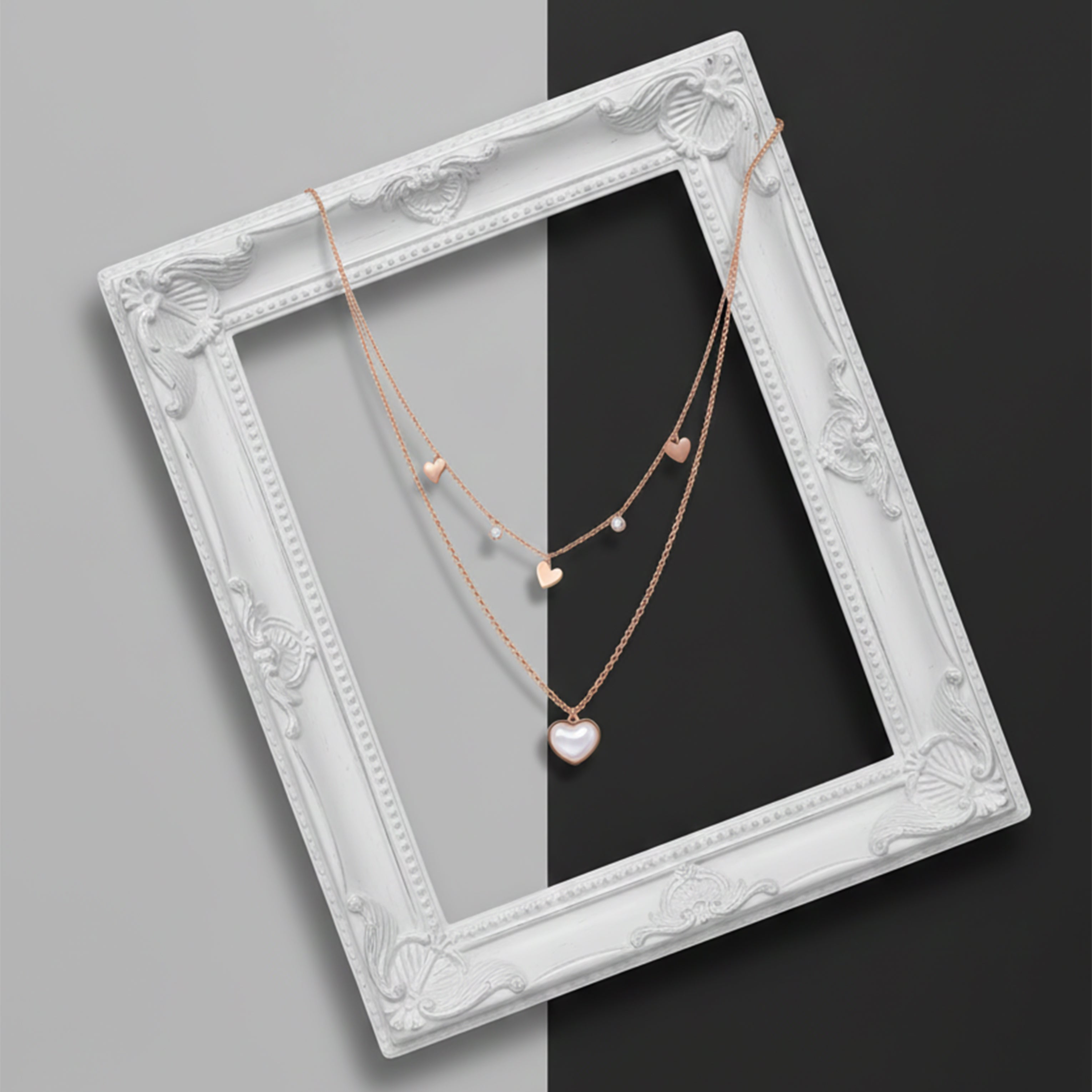Hearts in Harmony Twin Tier Link Set GWN -23