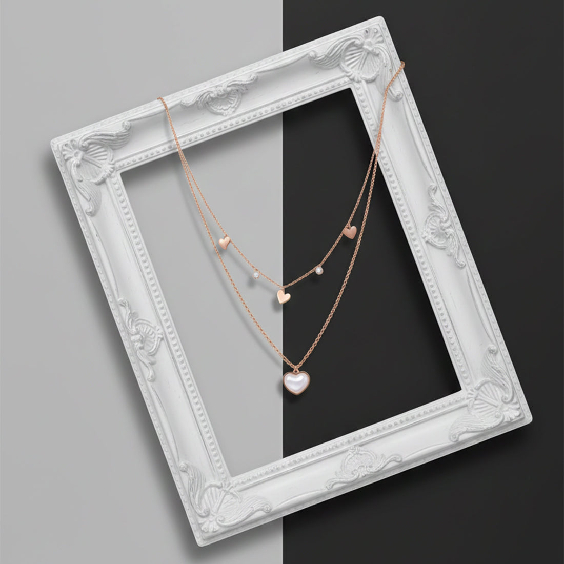 Hearts in Harmony Twin Tier Link Set GWN -23