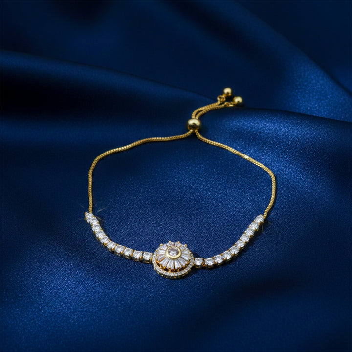 Gold-Toned Radiance Flexible Kangan GWB -115