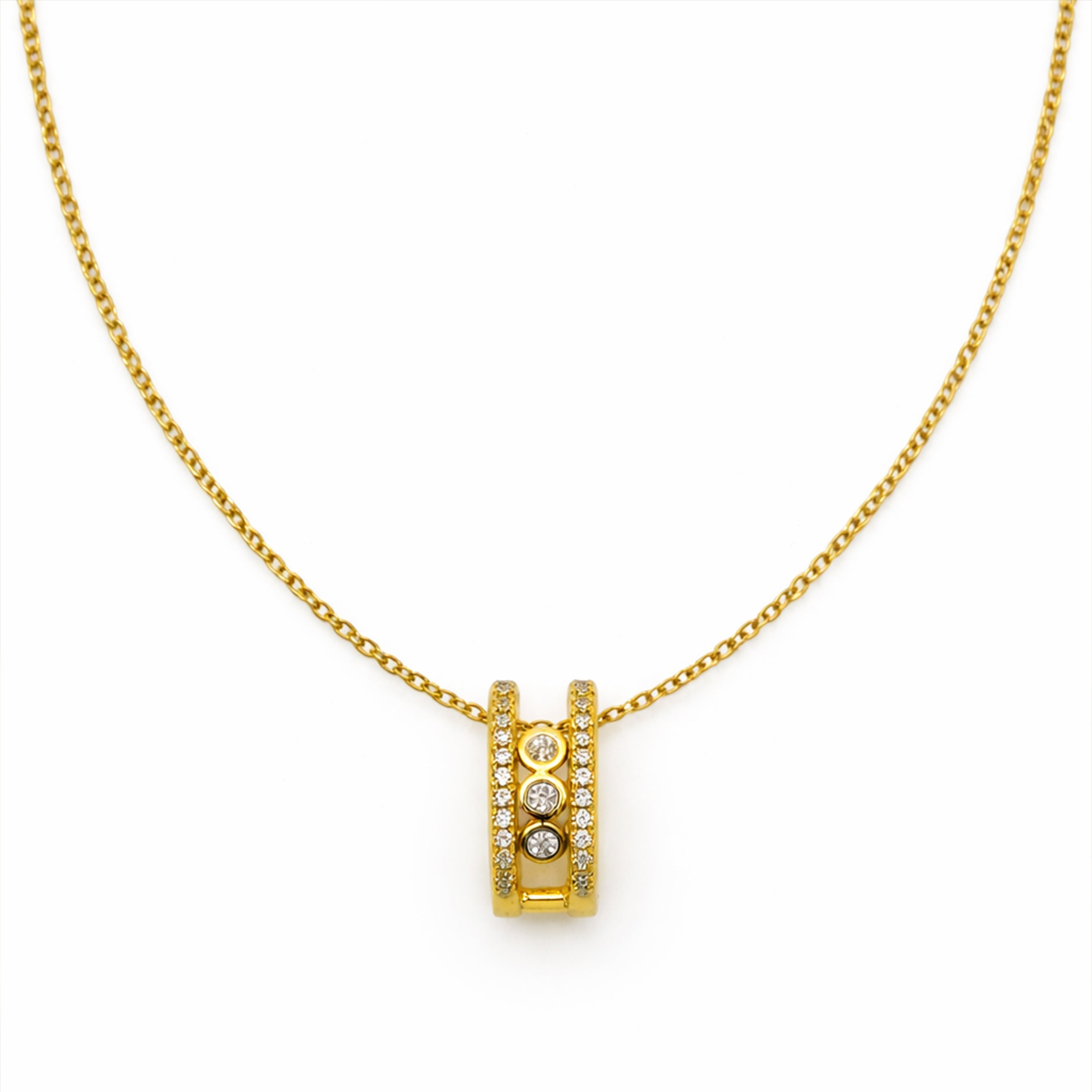 Spark Stick Locket Link Set GWN -47