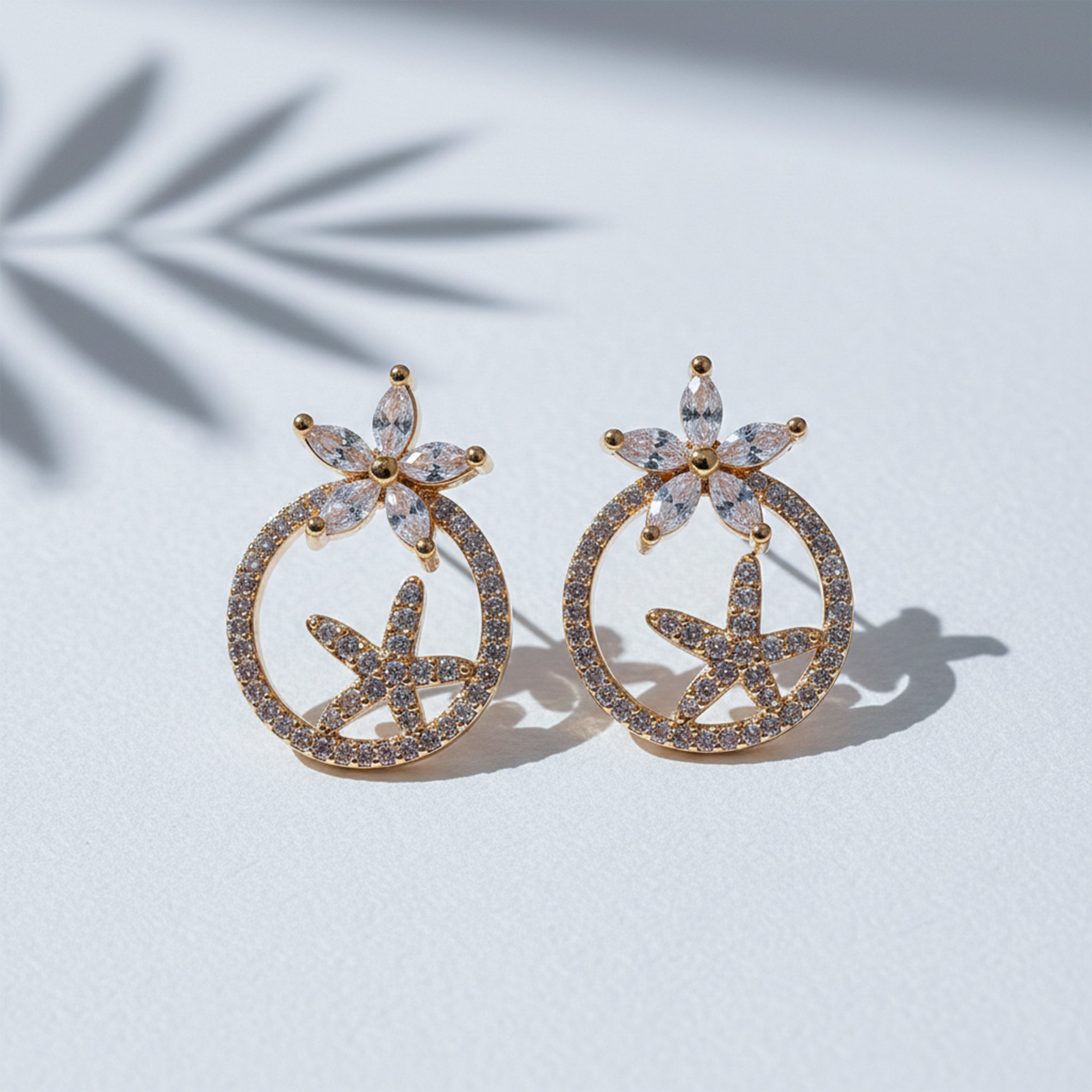 Urshita Zirconia Stone Earring GWE -37
