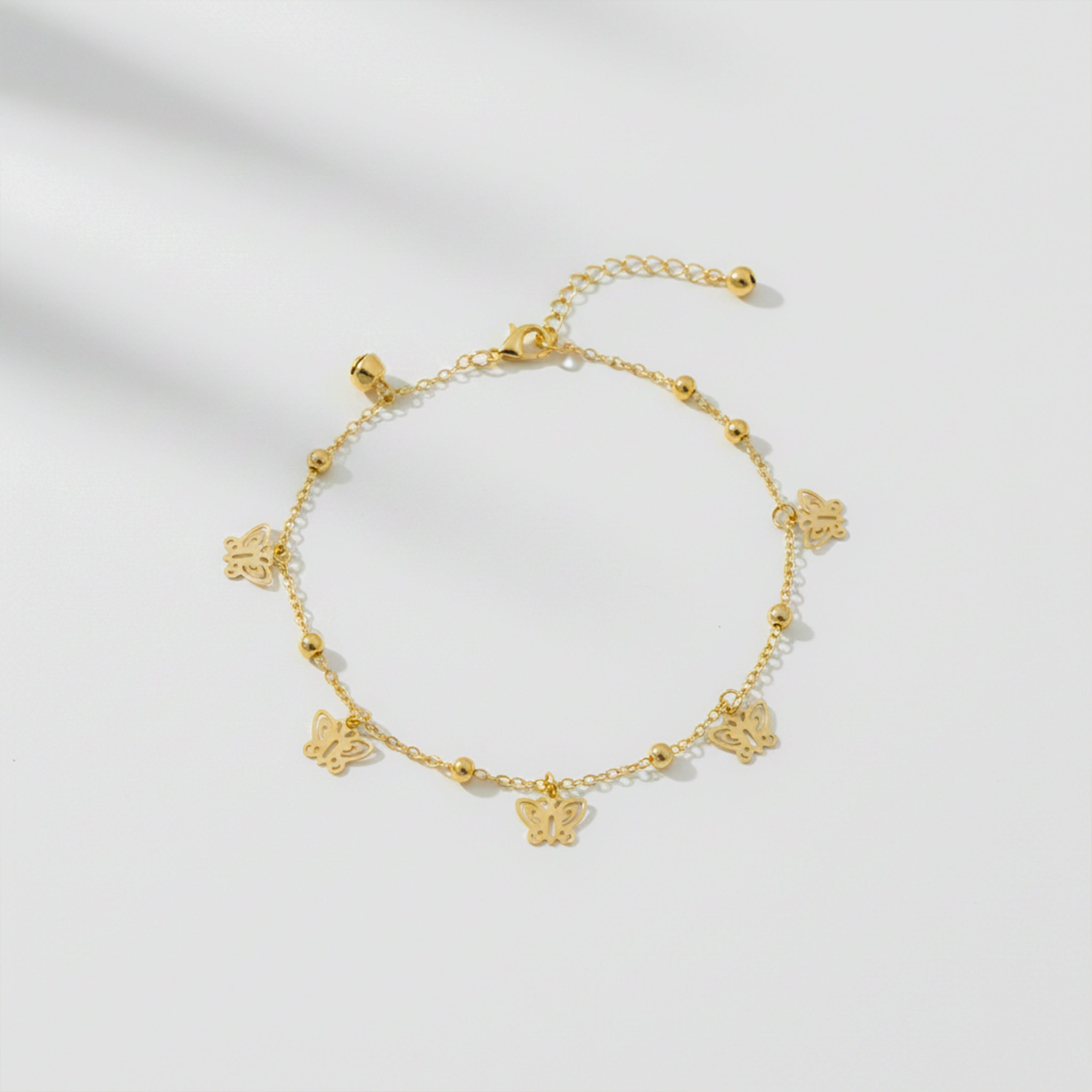 Gold Papillon Accent Payal GWA -49