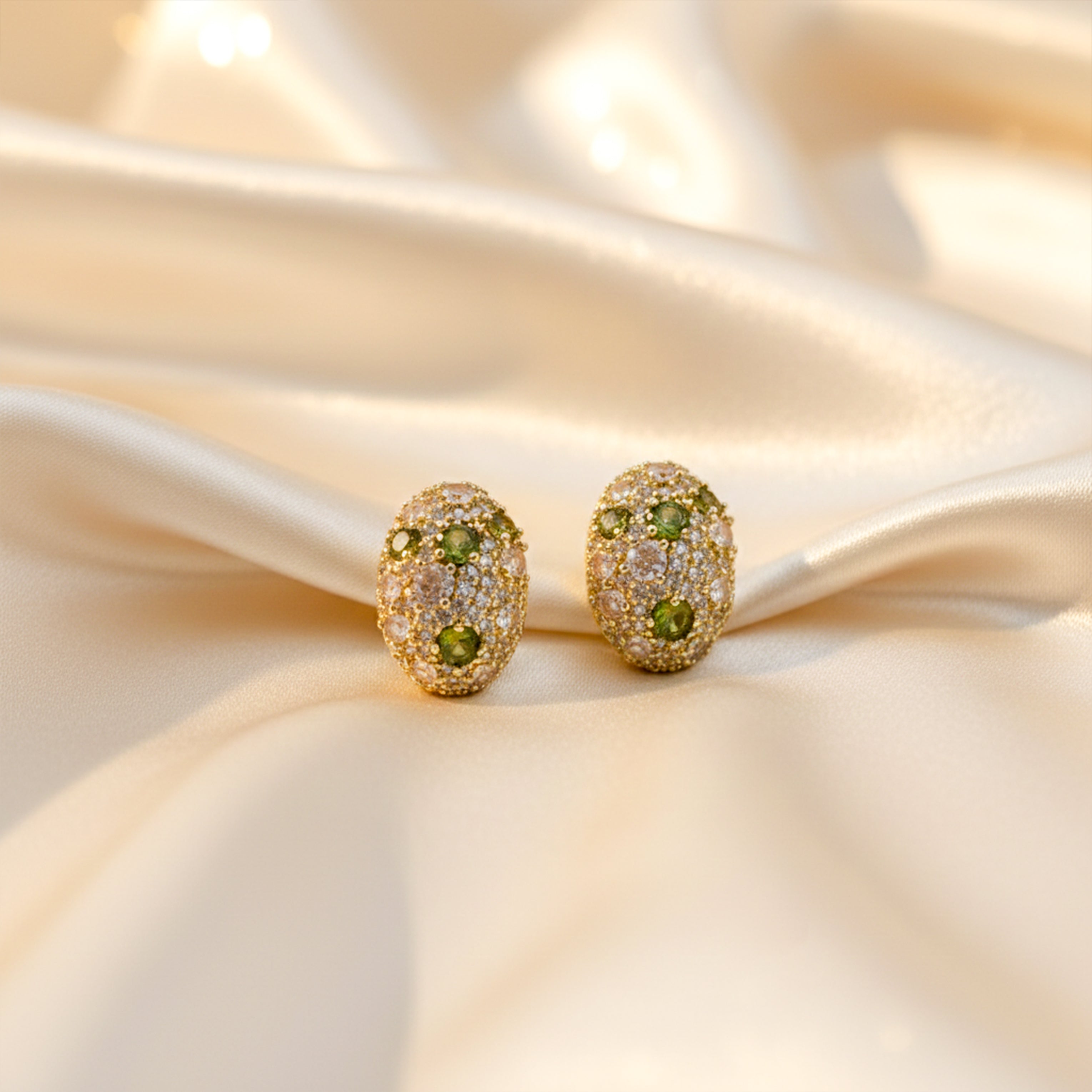 Spark Elliptical Post Ear Studs GWE -124