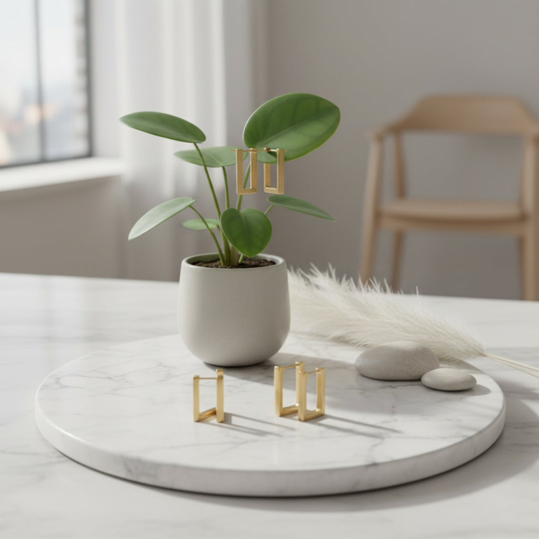 Timeless Squre Women Earring GWE -9