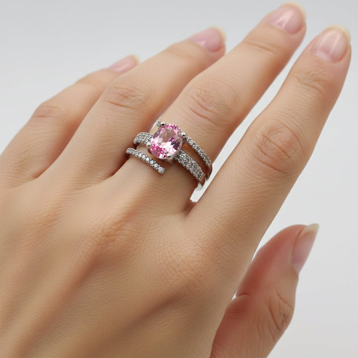 Silver Blush Solo-Stone Band GWR -54