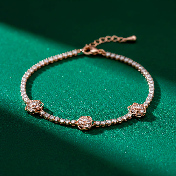 Rosette Gold Bloom Line Kangan GWB -107