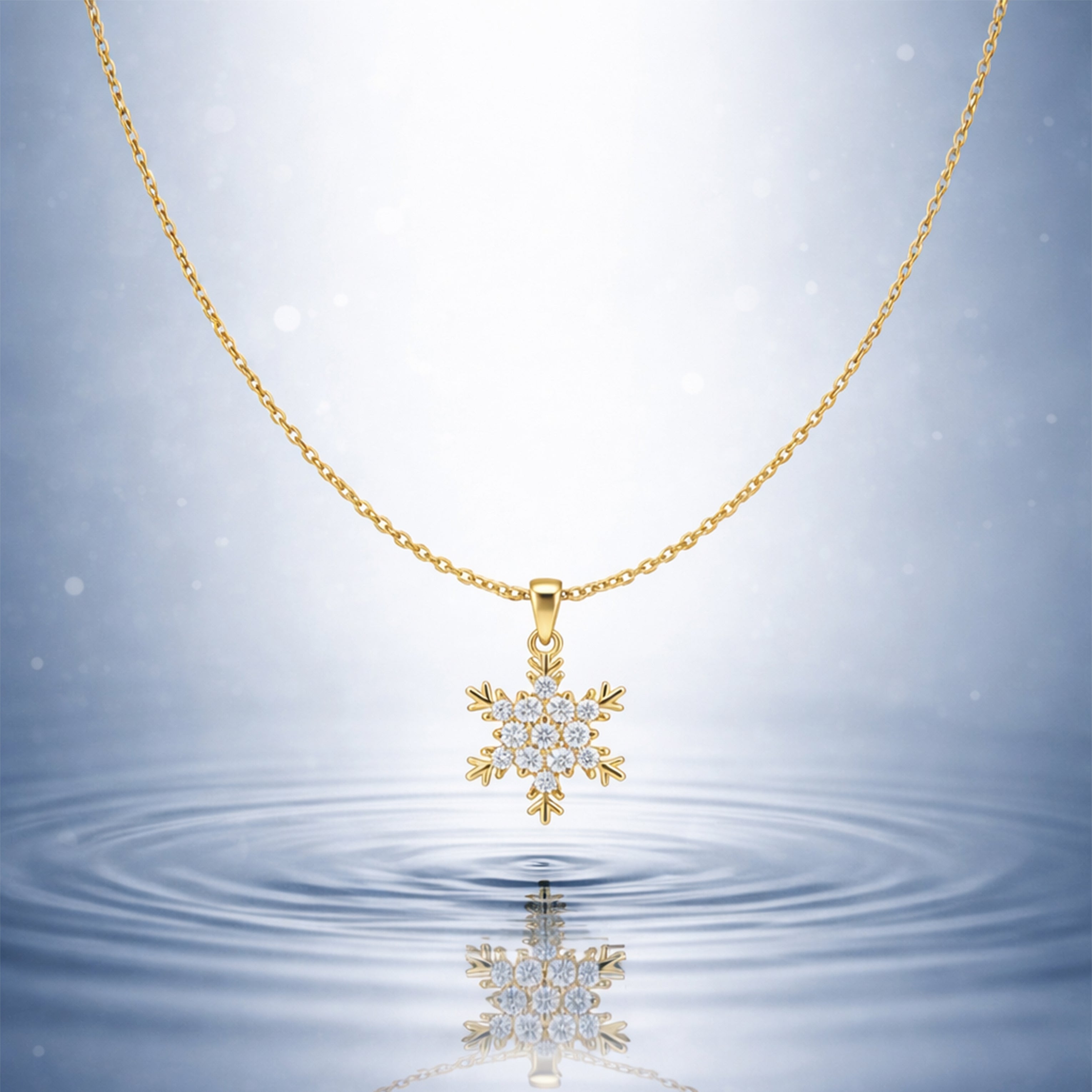 Zirconia Stone Locket Link Set GWN -146
