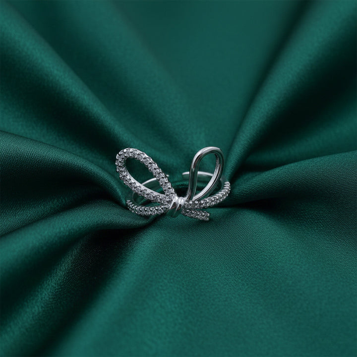Bow Knot Adjustable Ring