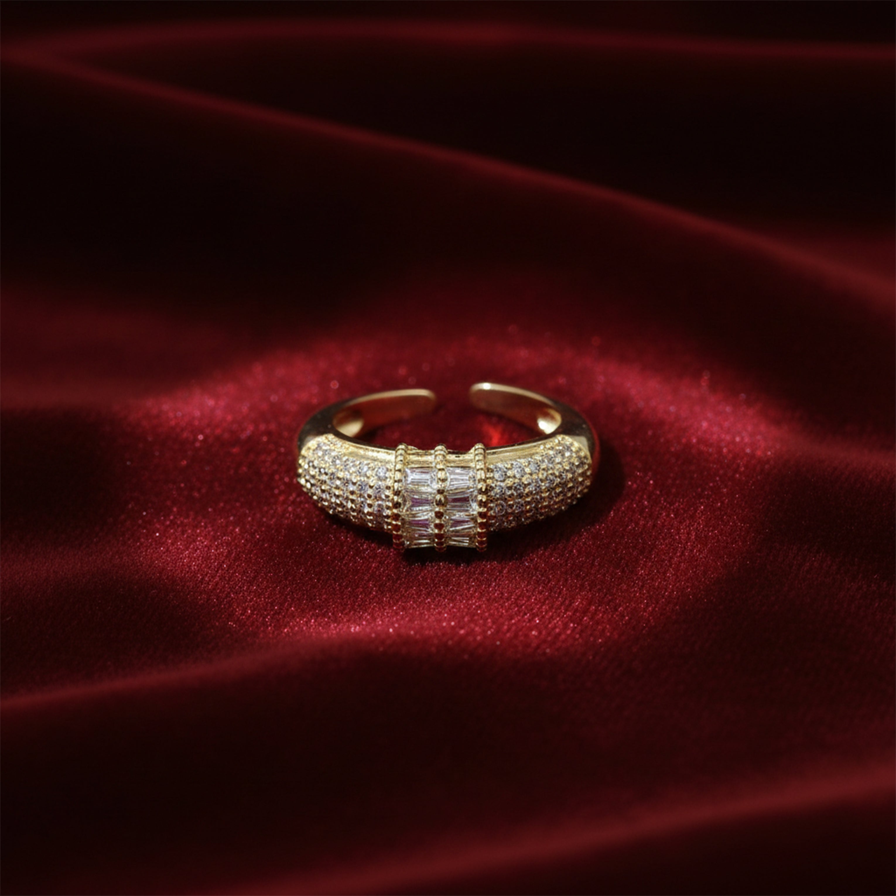 Gold-Toned Regal Spark Band GWR -23