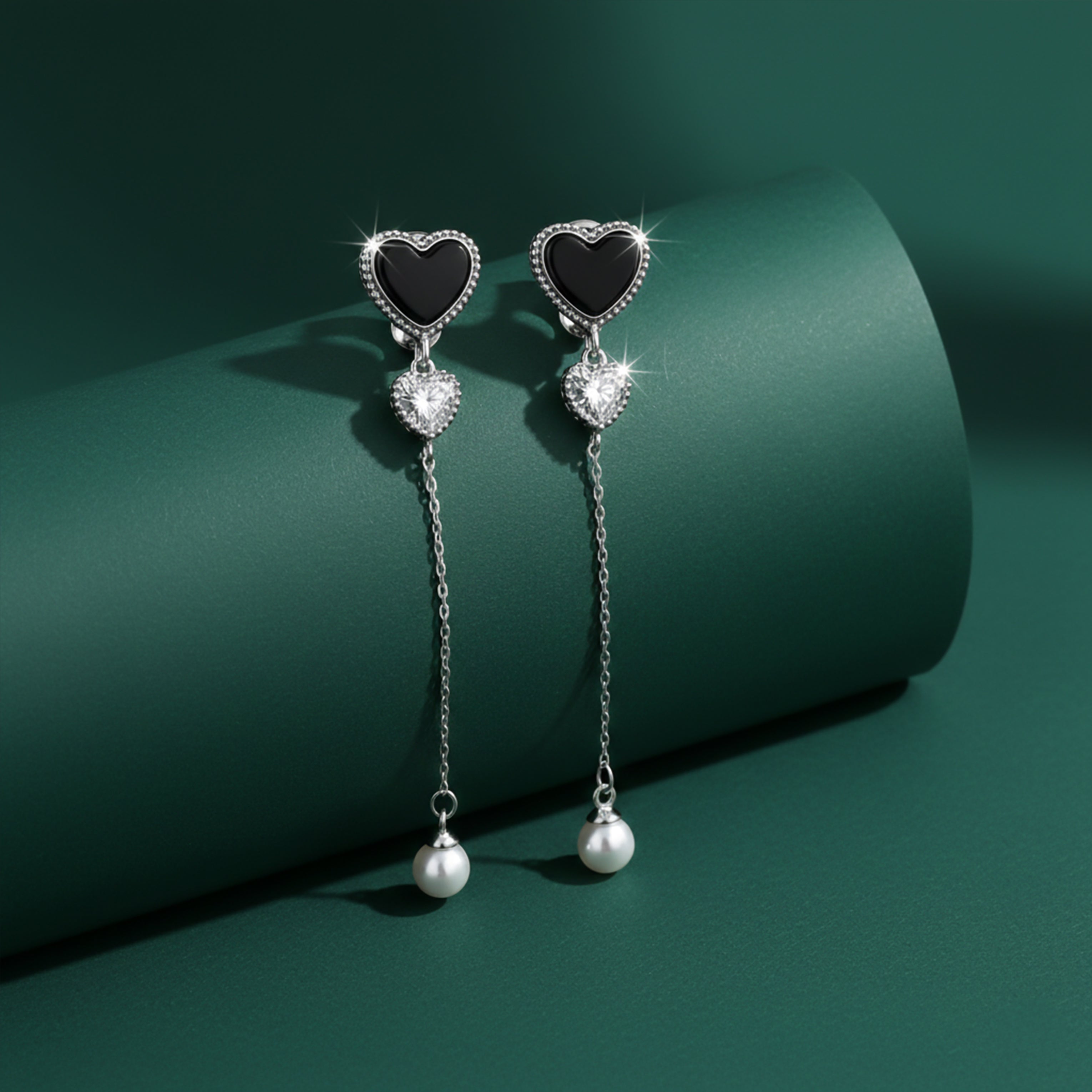 Love Moti Dangle Ear Studs GWE -85