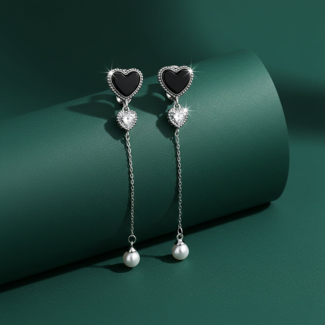 Love Moti Dangle Ear Studs GWE -85