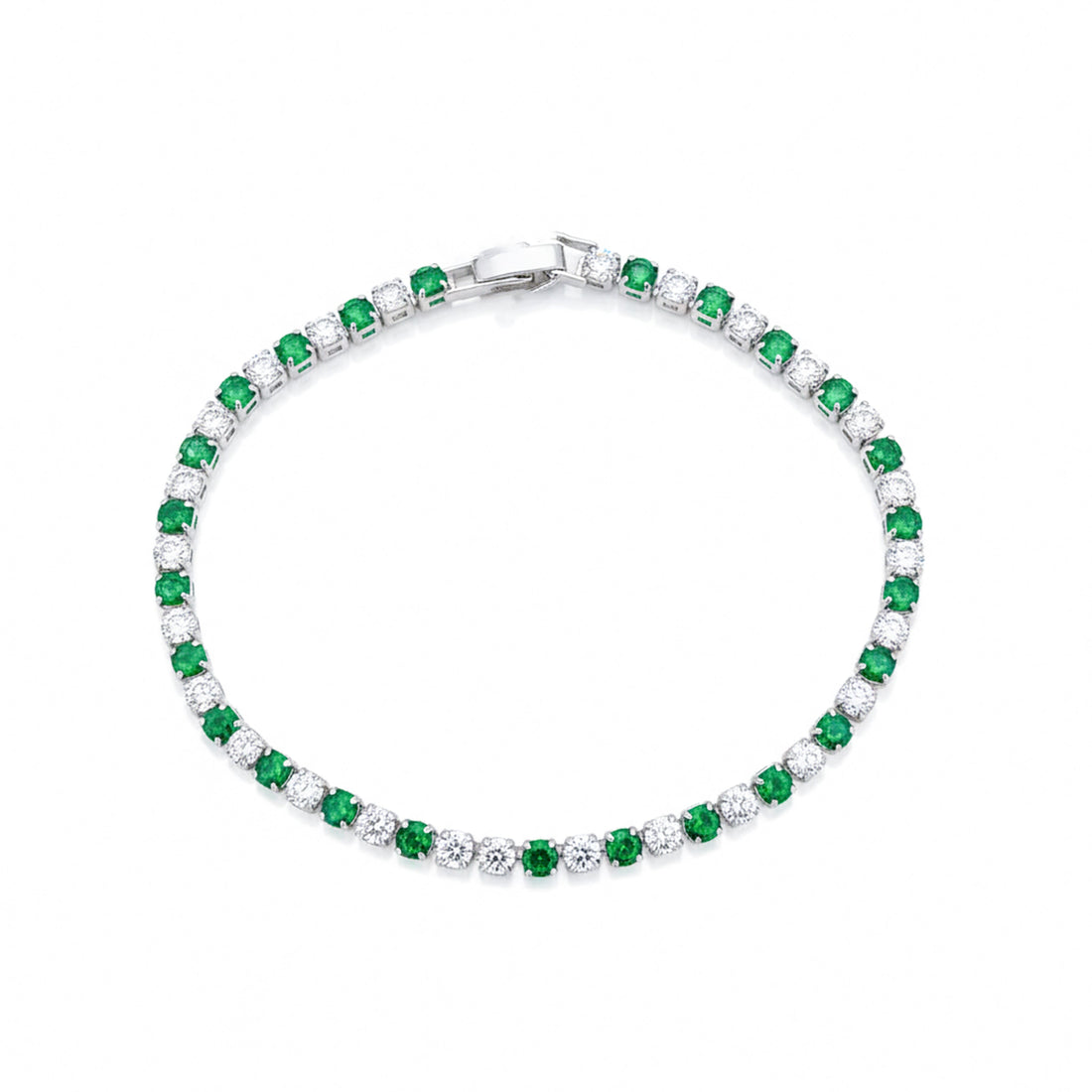 Verde & Zirconia Stone Line Kangan GWB -70