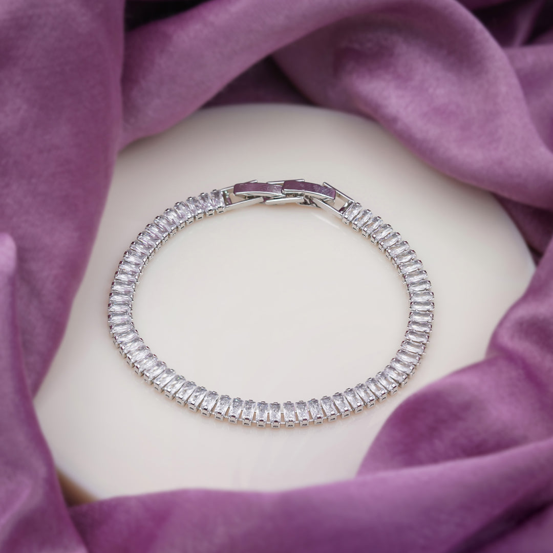 Zenith Silver Mahal Slider Kangan GWB -28