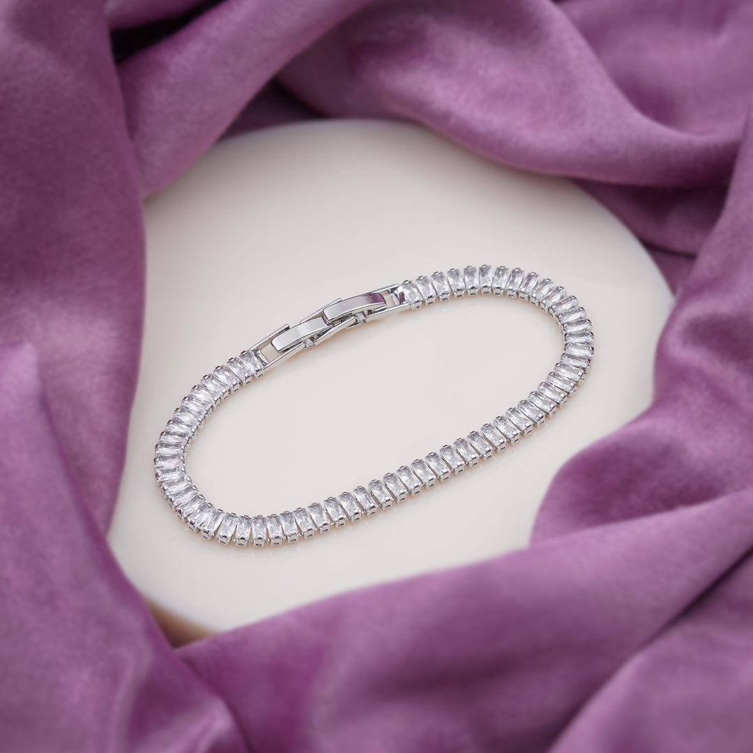 Zenith Silver Mahal Slider Kangan GWB -28
