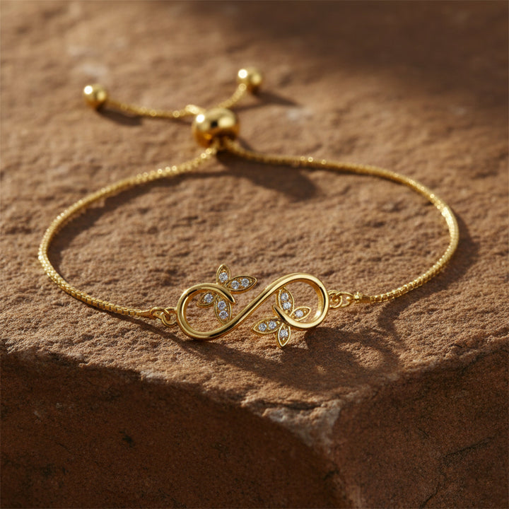 Gold Eternal Bloom Flexible Kangan GWB -165