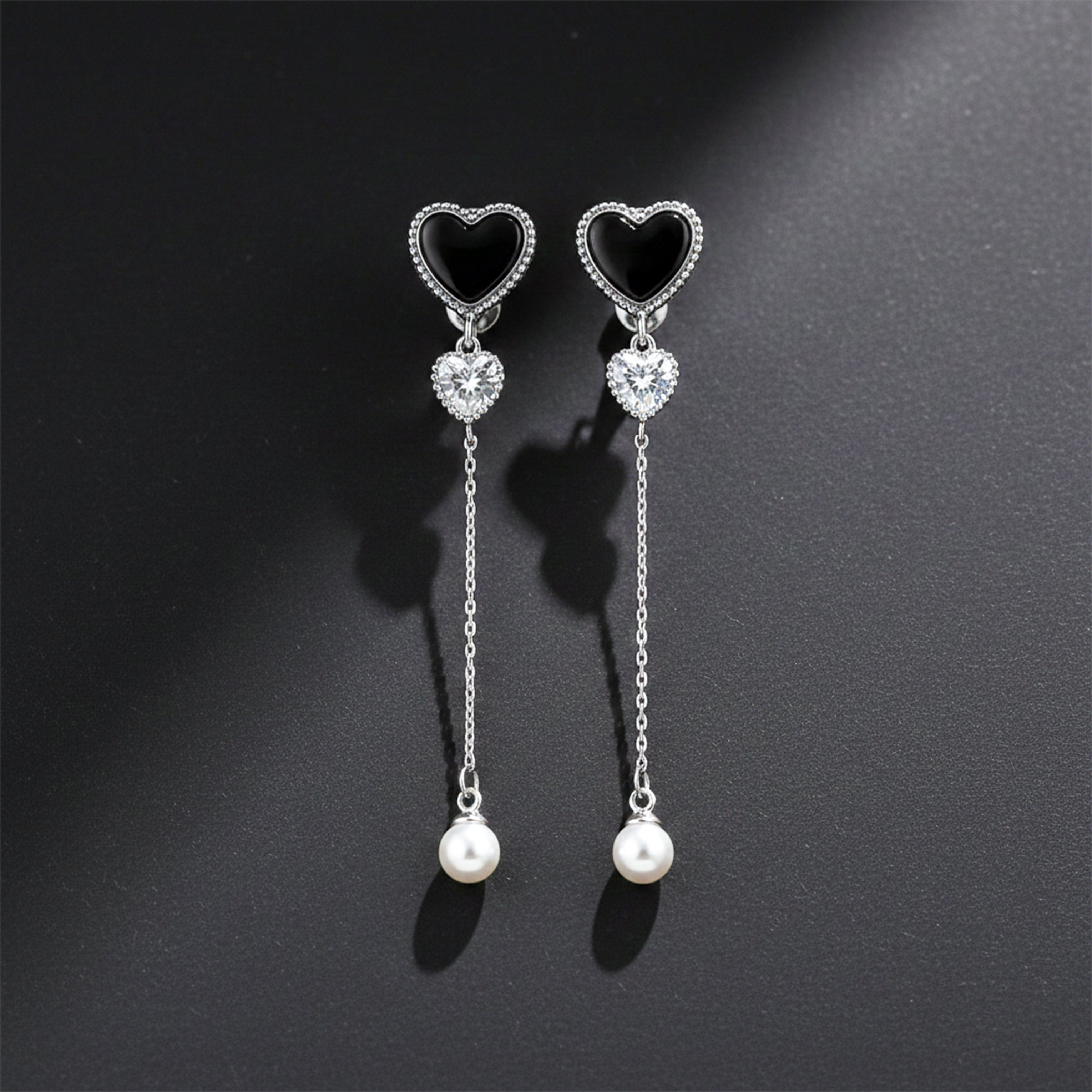 Love Moti Dangle Ear Studs GWE -85