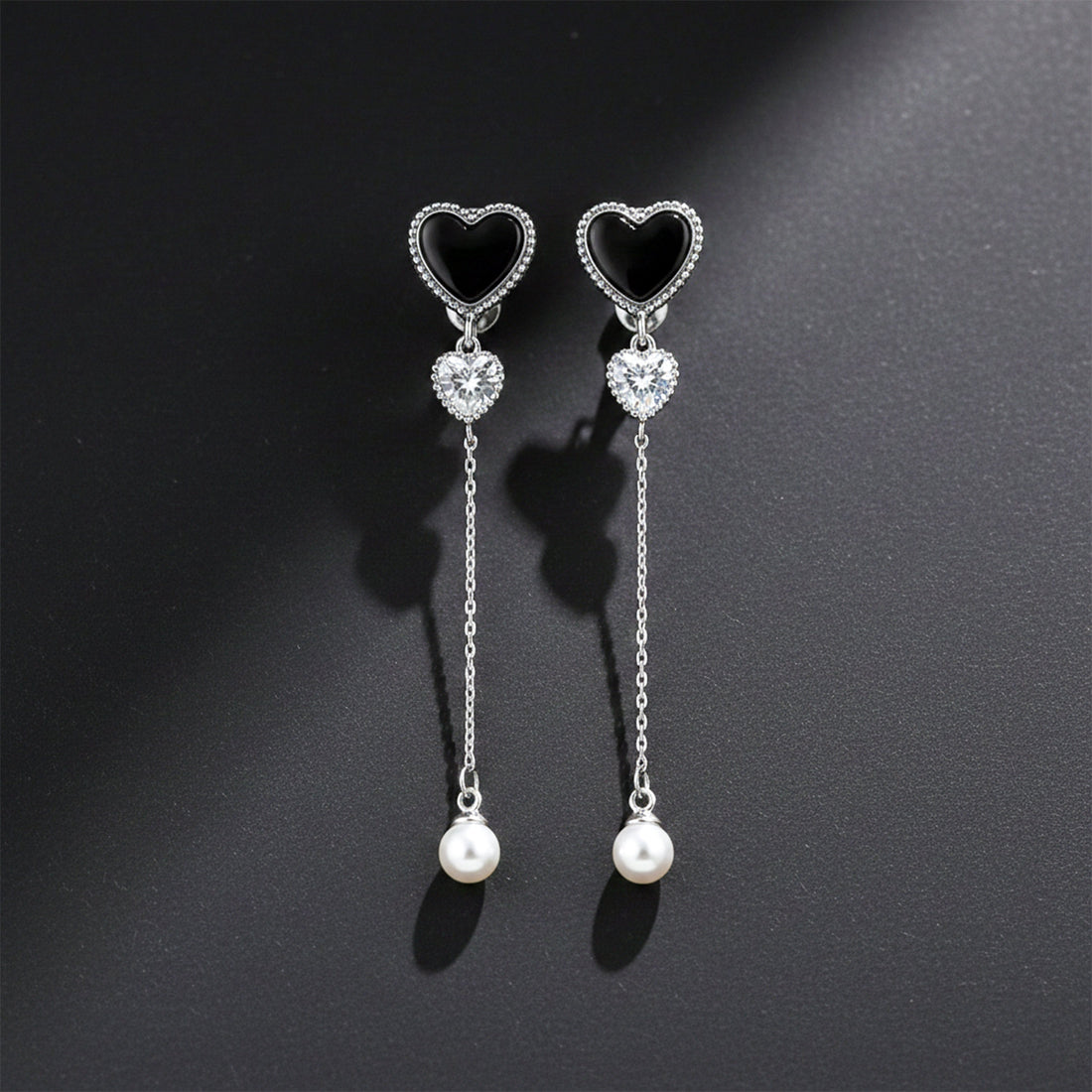 Love Moti Dangle Ear Studs GWE -85